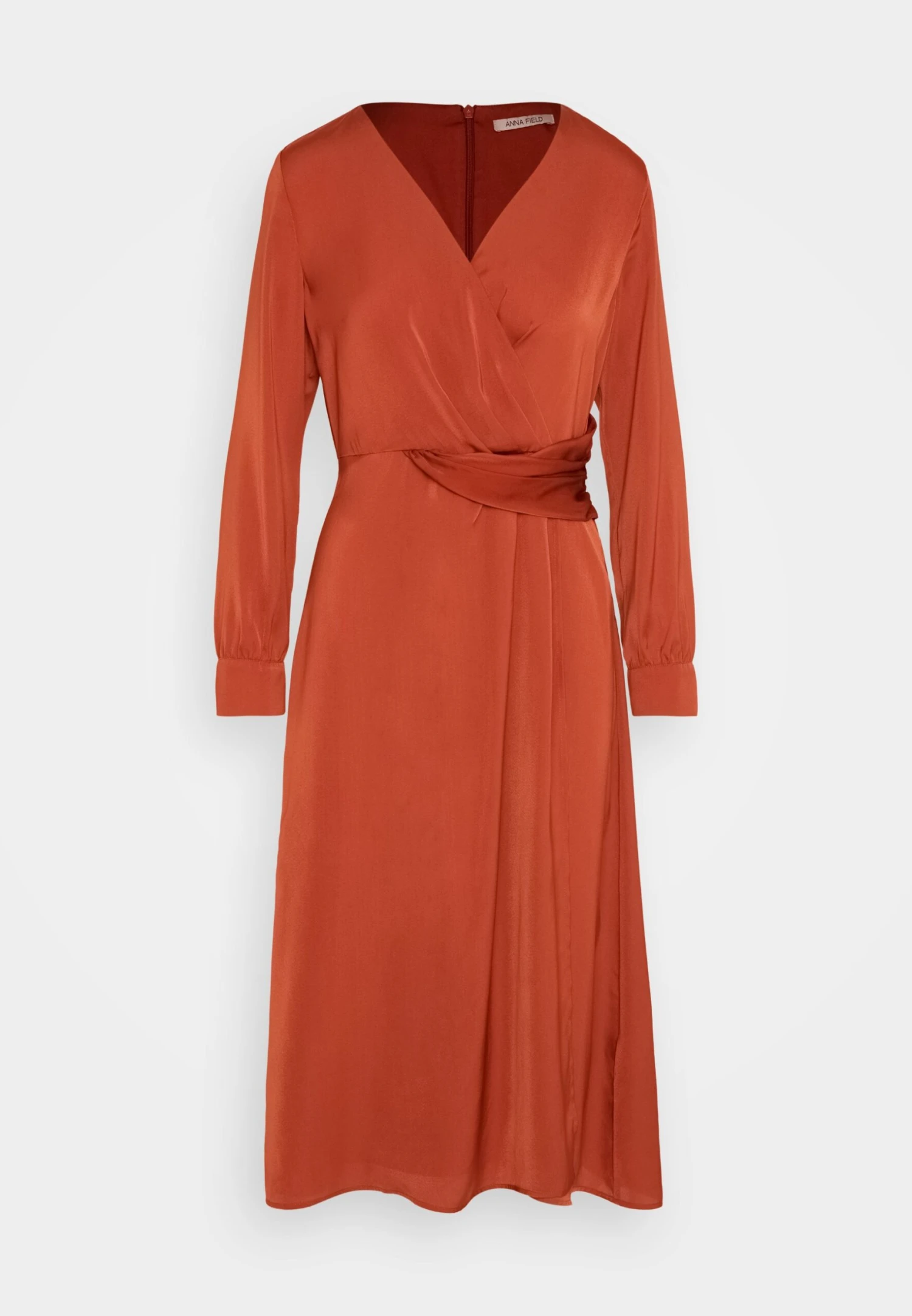 Anna Field Sukienka Koktajlowa - Brown - obrazek 5