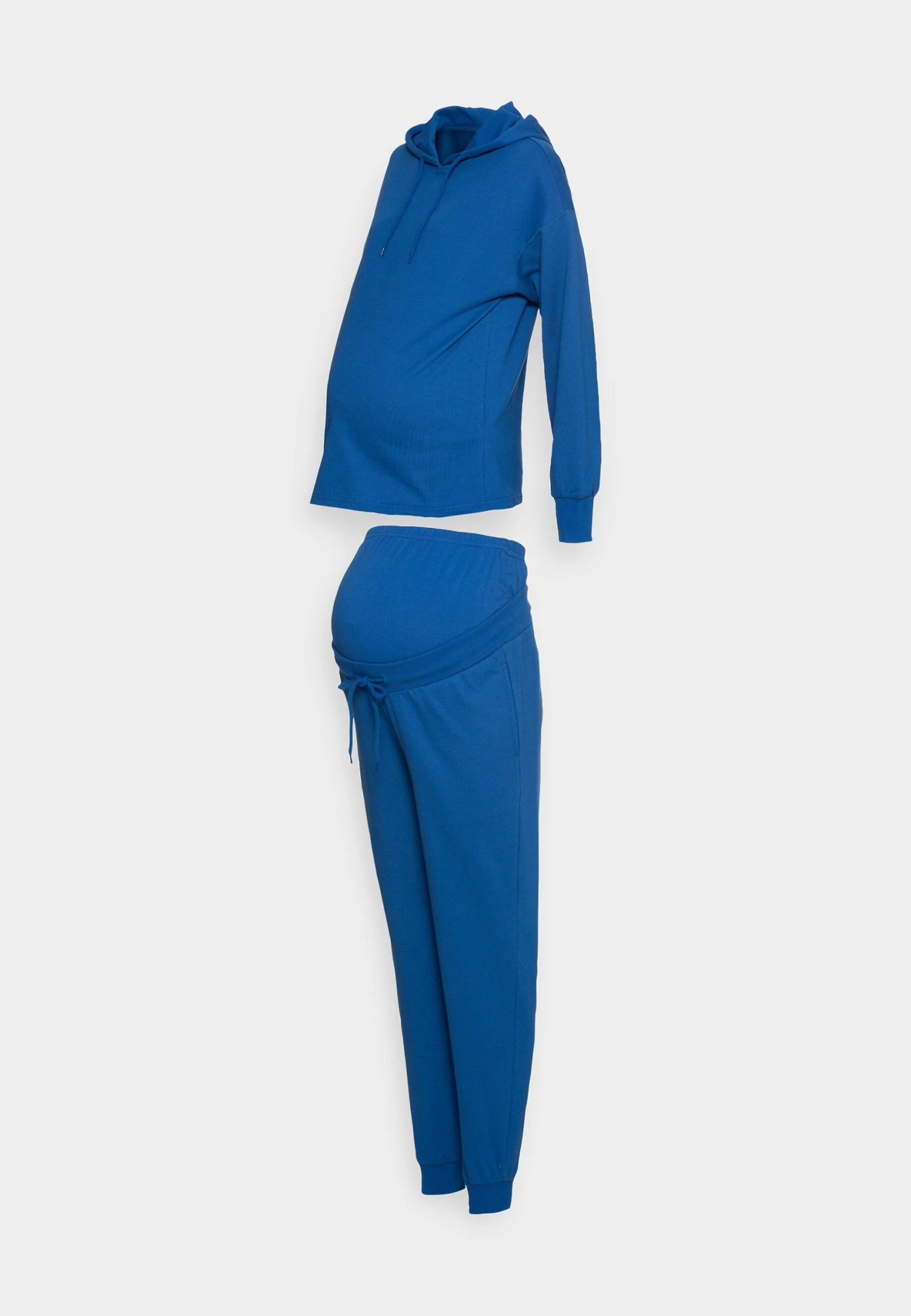 HOODIE WITH JOGGER SET - Bluza Z Kapturem - Blue