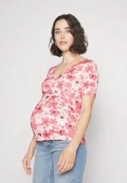 T-shirt Z Nadrukiem - Pink