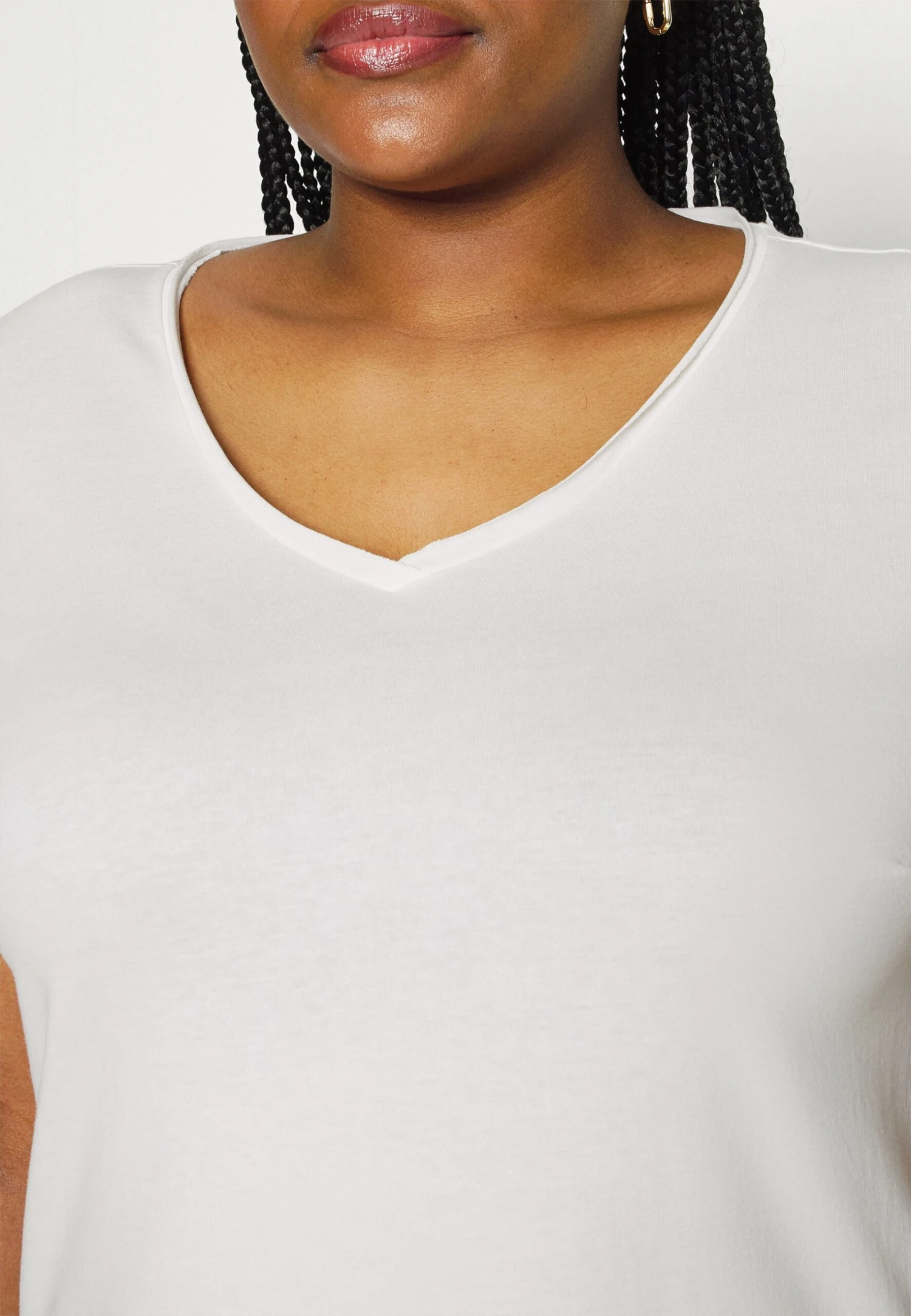 3 PACK - T-shirt Basic - White/dark Yellow/purple - obrazek 7