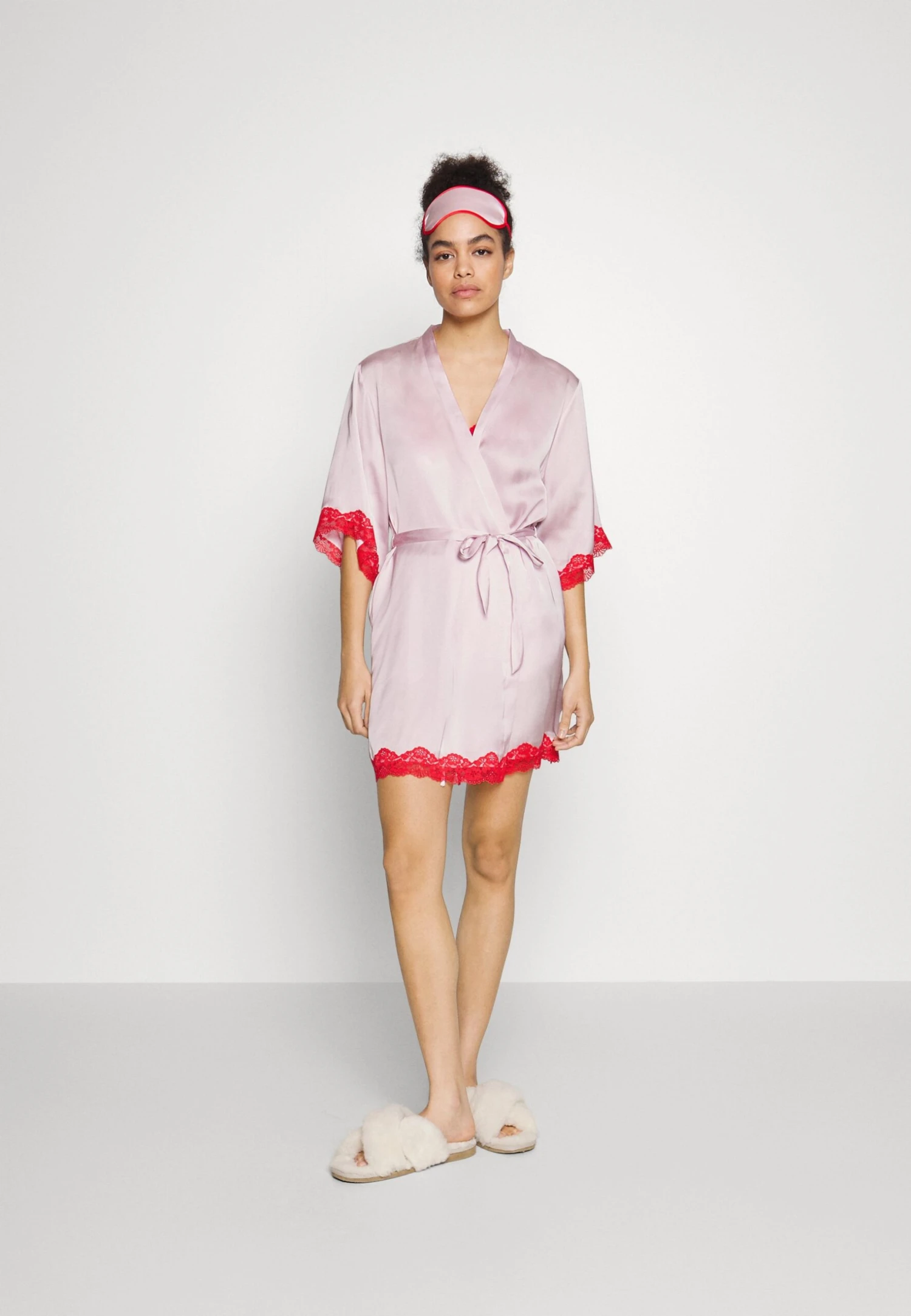 Anna Field 4 PIECE GIFT SET - Piżama - Red/pink - obrazek 3