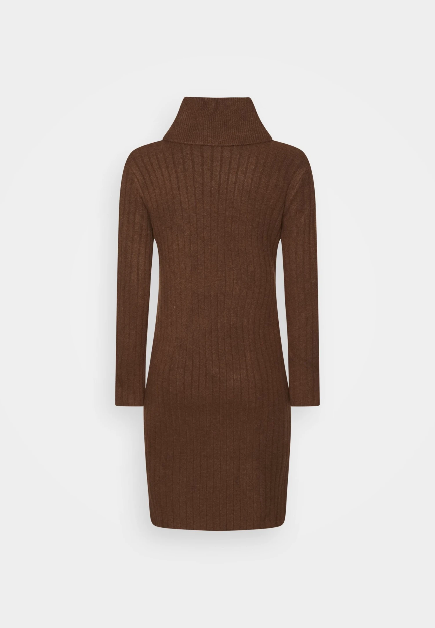 Anna Field Sukienka Dzianinowa - Dark Brown - obrazek 2