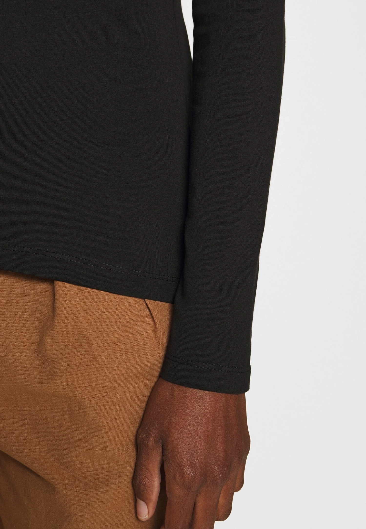 Anna Field 2 PACK - Bluzka Z Długim Rękawem - White/black - obrazek 7