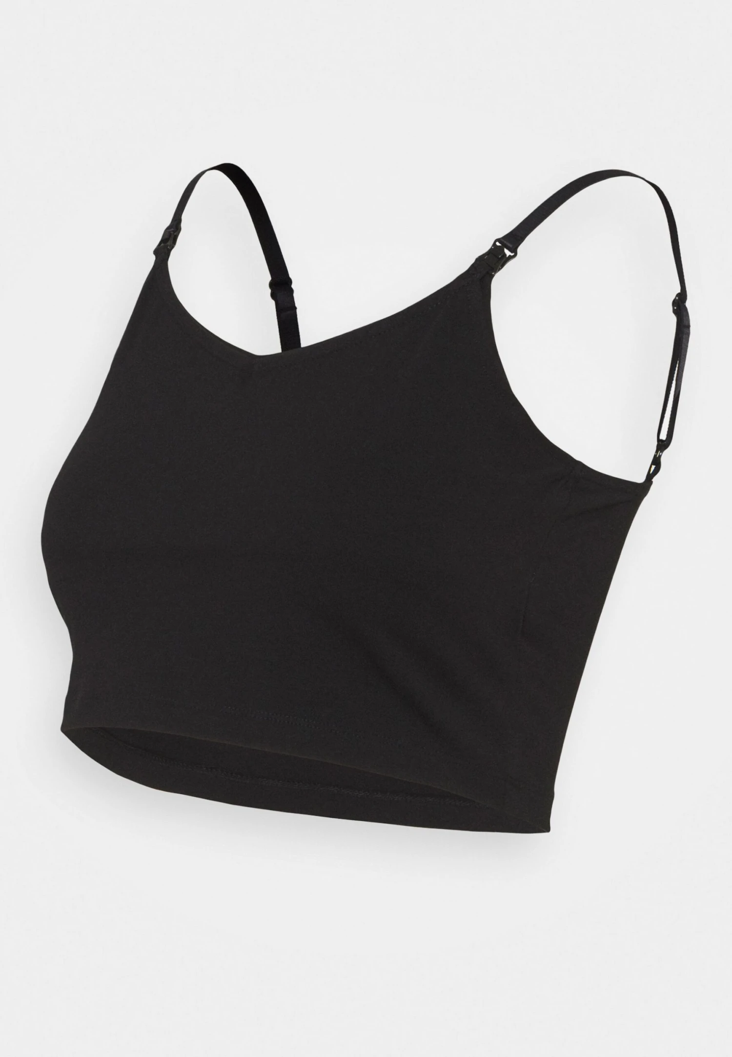 SET NURSING FUNCTION CROP TOP & LEGGINGS - Legginsy - Black - obrazek 2