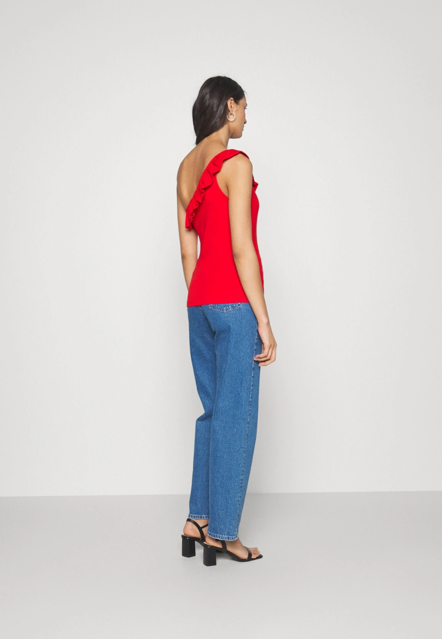 Anna Field Top - Red - obrazek 3