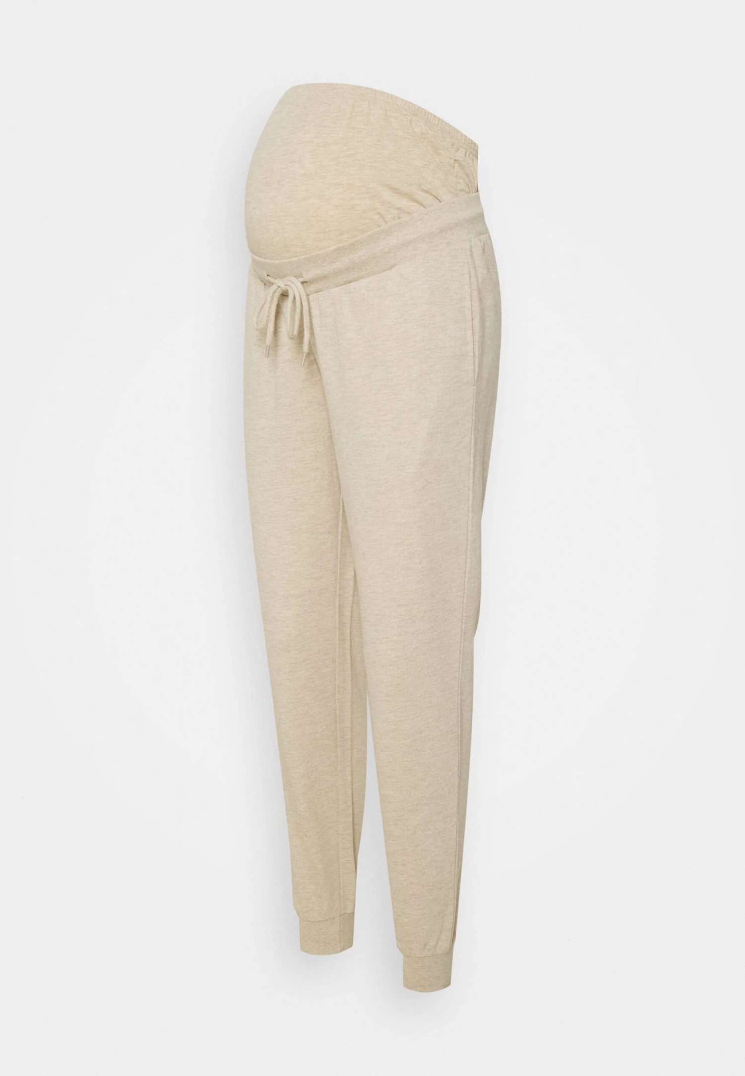 HOODIE WITH JOGGER SET - Bluza Z Kapturem - Beige - obrazek 4