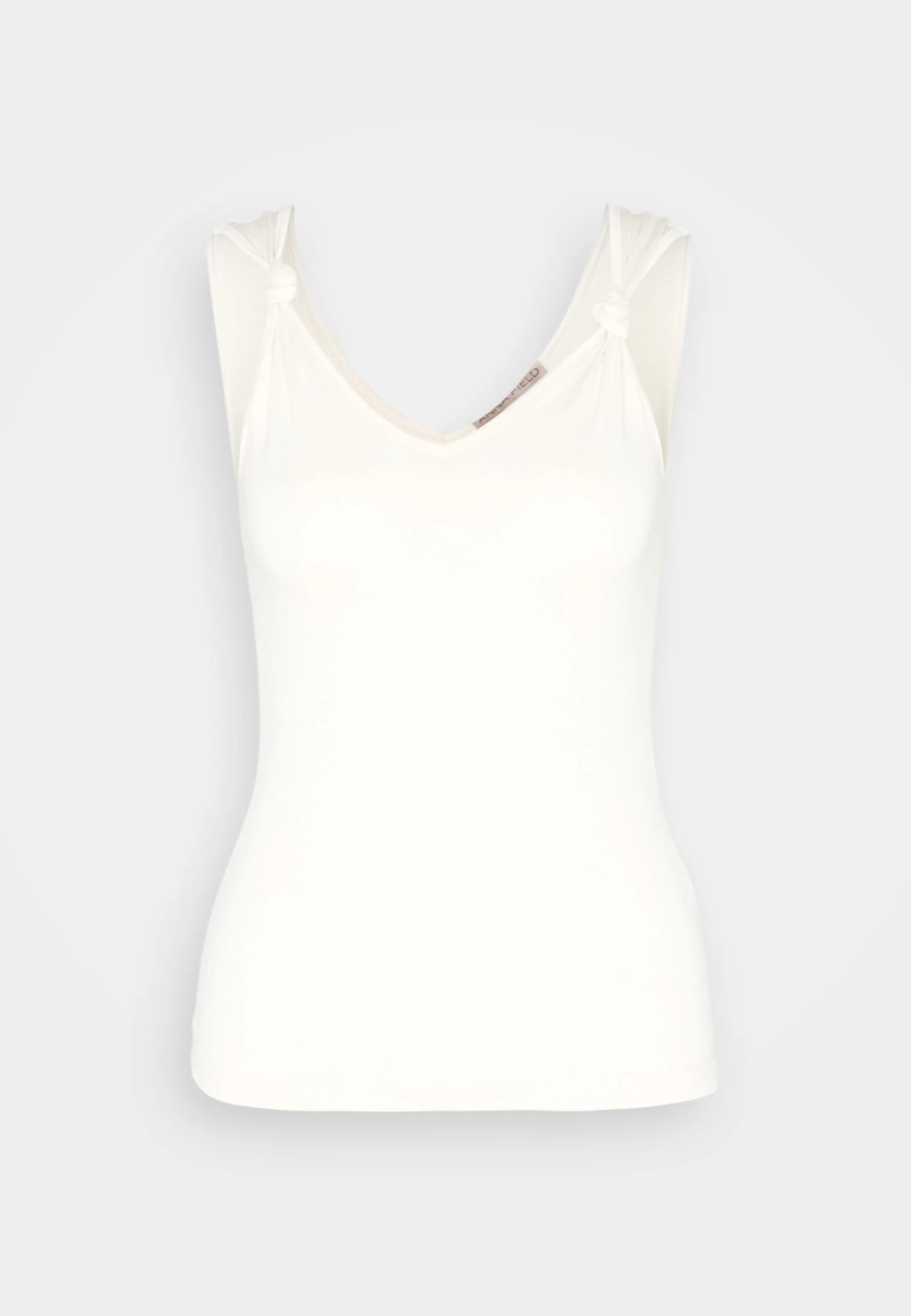 Anna Field Top - Off-white - obrazek 5