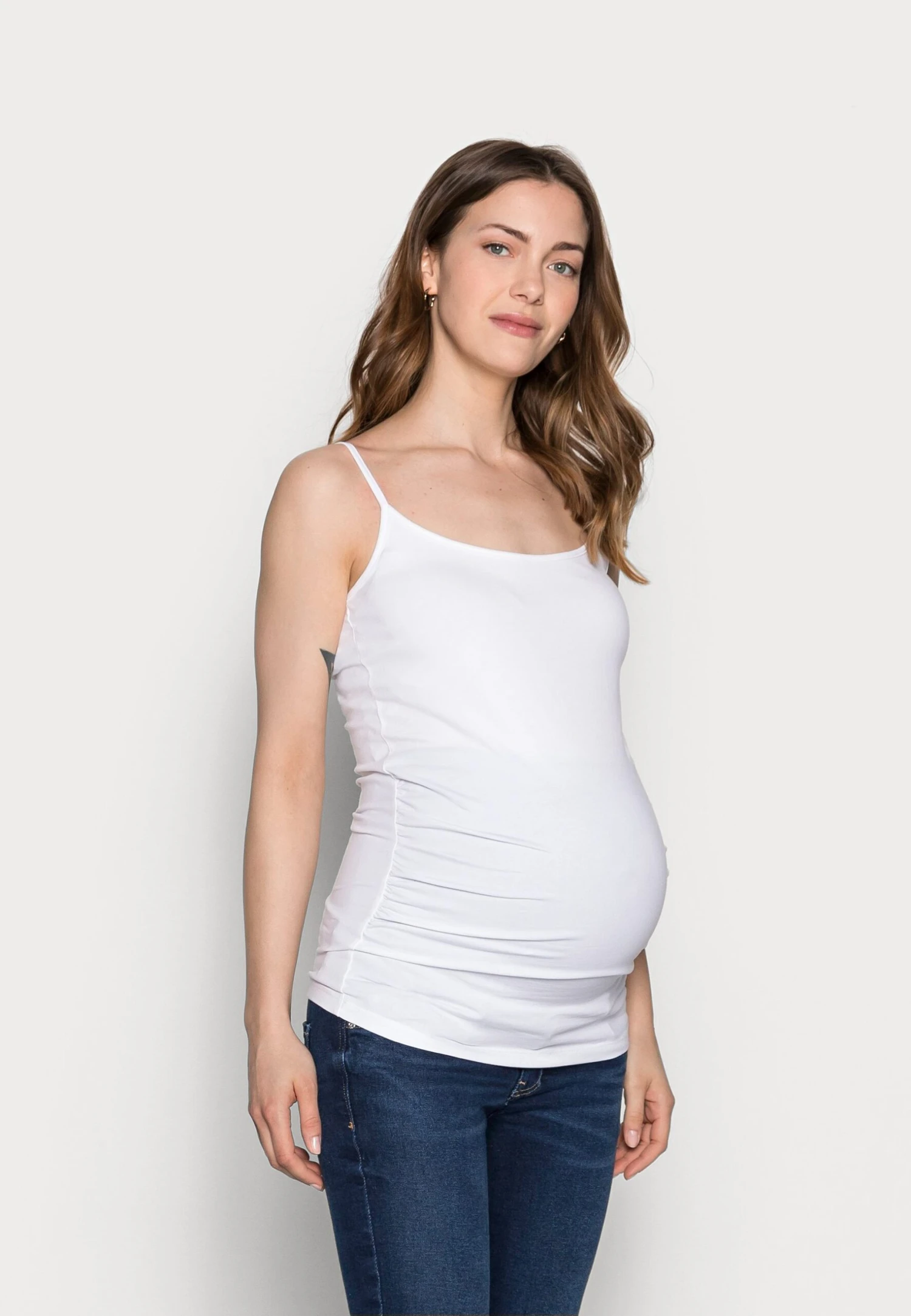 2 PACK - Top - White/black - obrazek 2