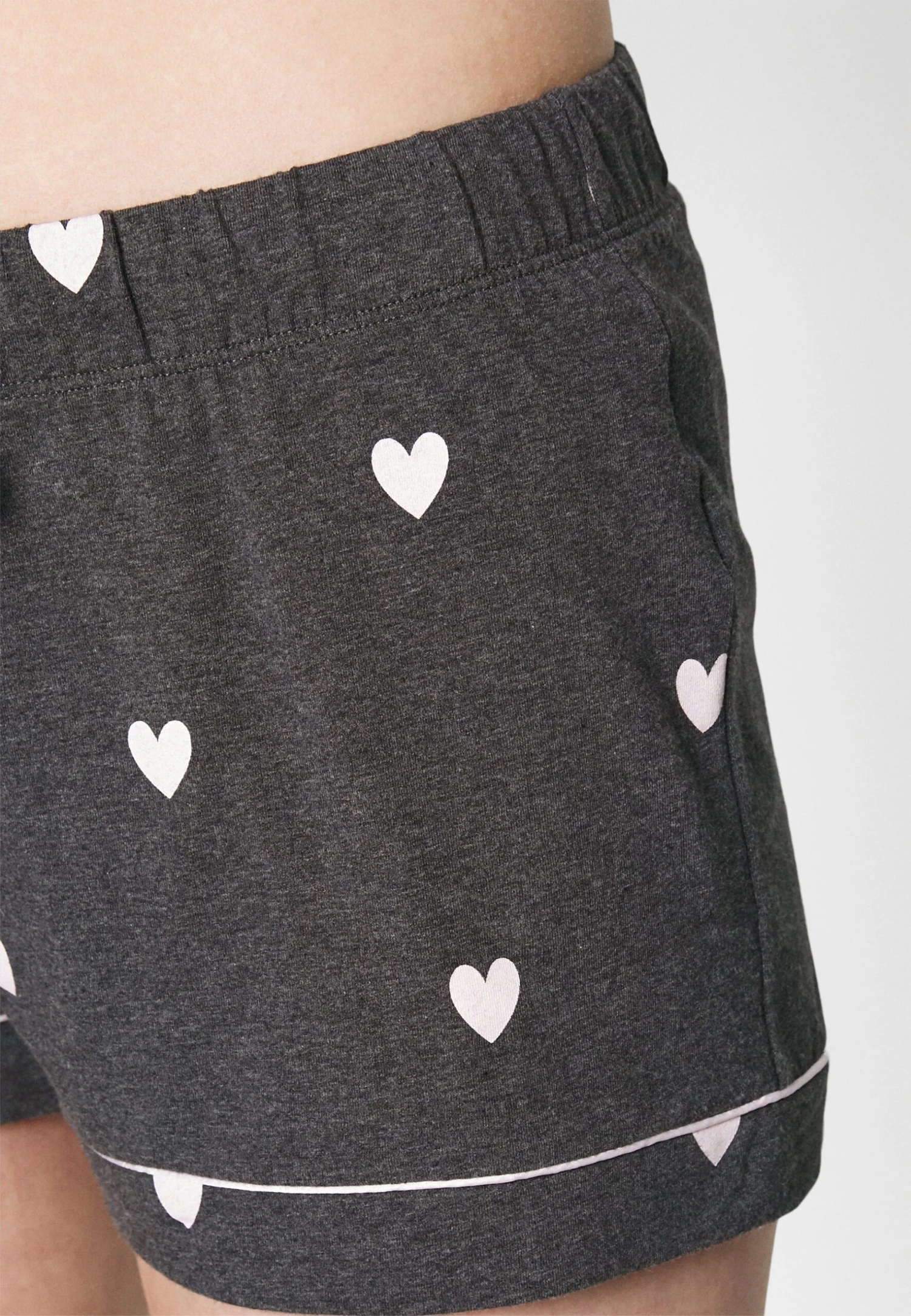 Anna Field HEART CAMI SET - Piżama - Grey - obrazek 6