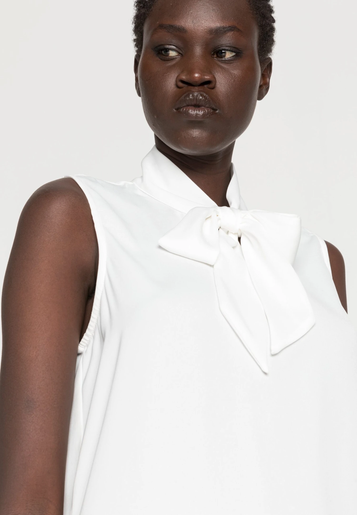 Anna Field Top - White - obrazek 5