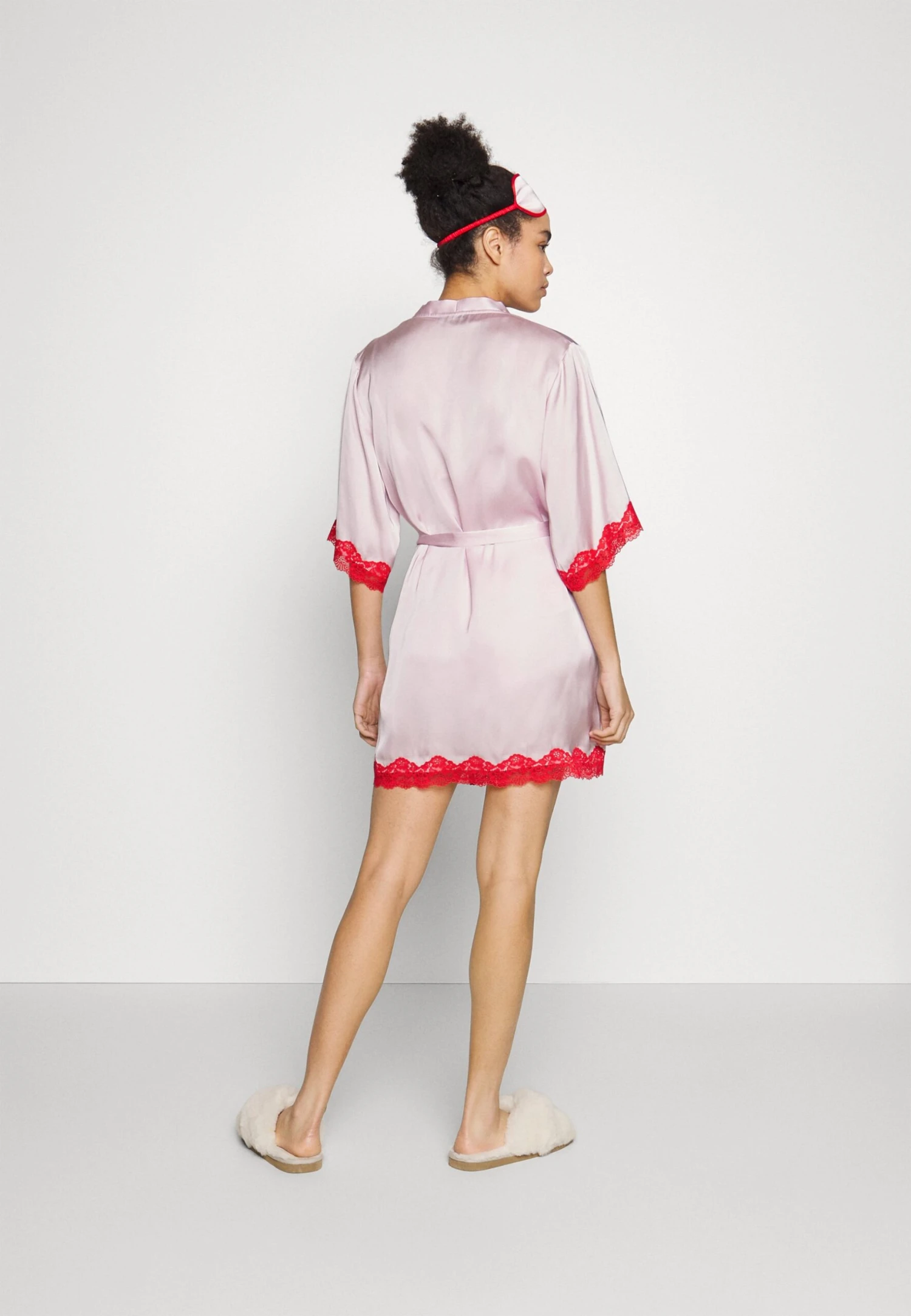 Anna Field 4 PIECE GIFT SET - Piżama - Red/pink - obrazek 4