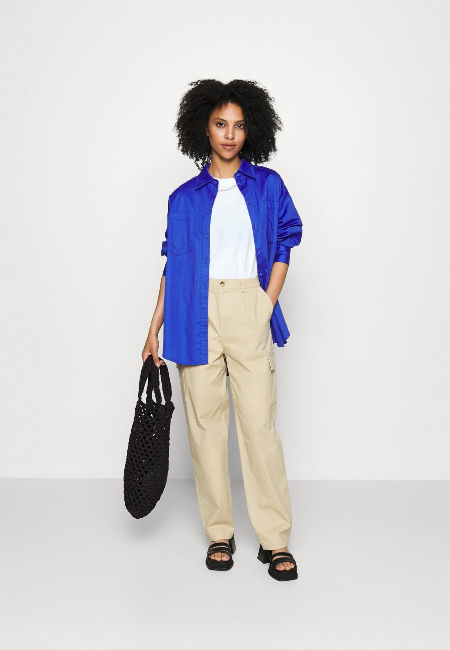 CARGO TROUSERS - Spodnie Materiałowe - Beige - obrazek 2