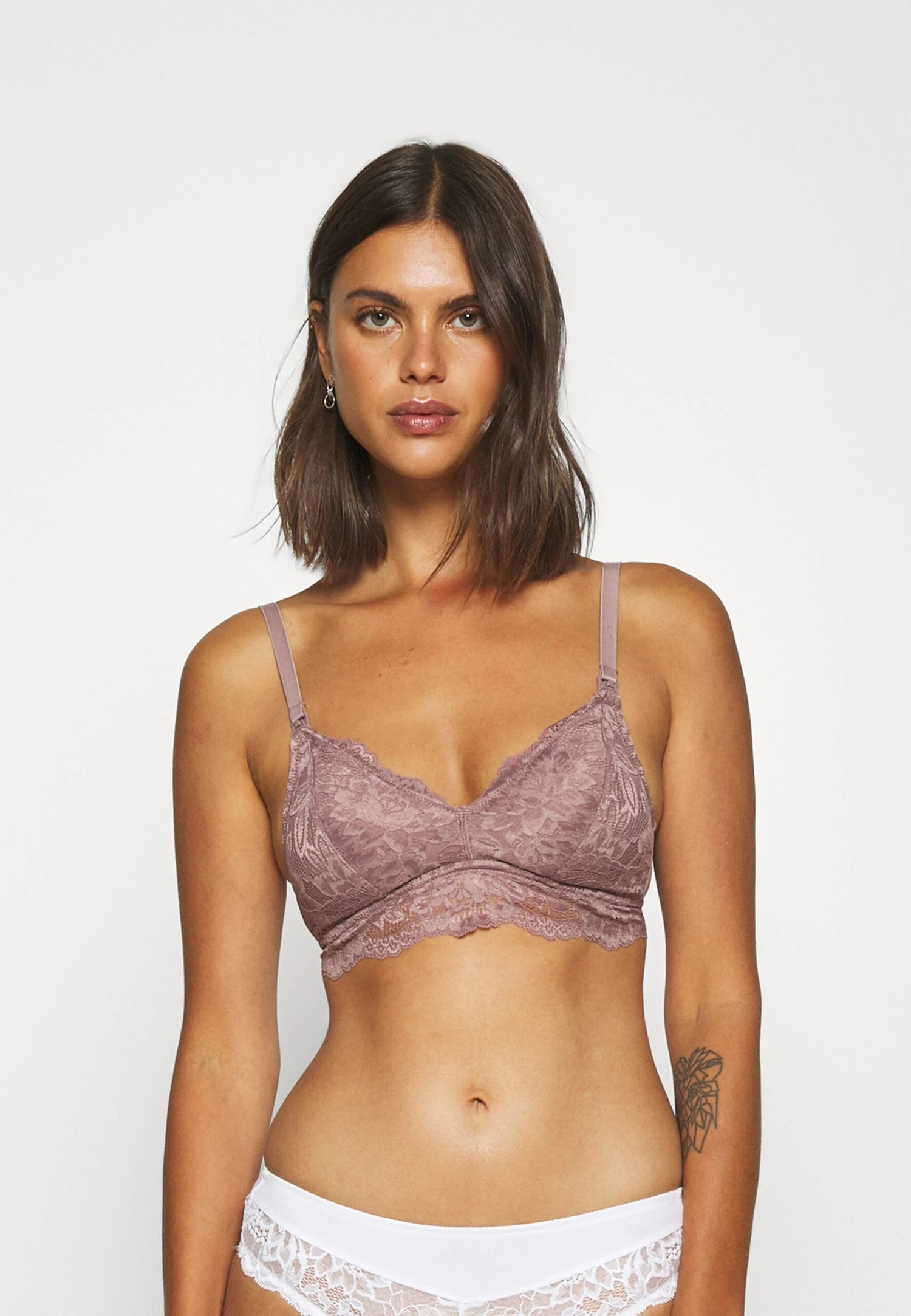 Anna Field 2PACK MATERNITY BRA - Biustonosz Z Trójkątną Miseczką - Pink/white - obrazek 5