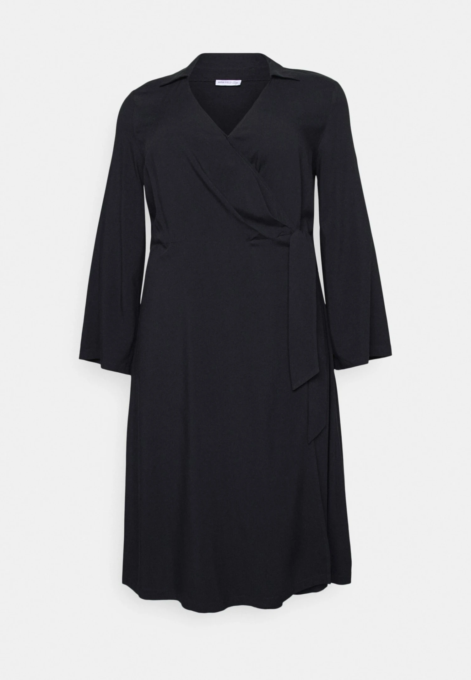 CURVY BUCKLE DRESS - Sukienka Koszulowa - Black - obrazek 5