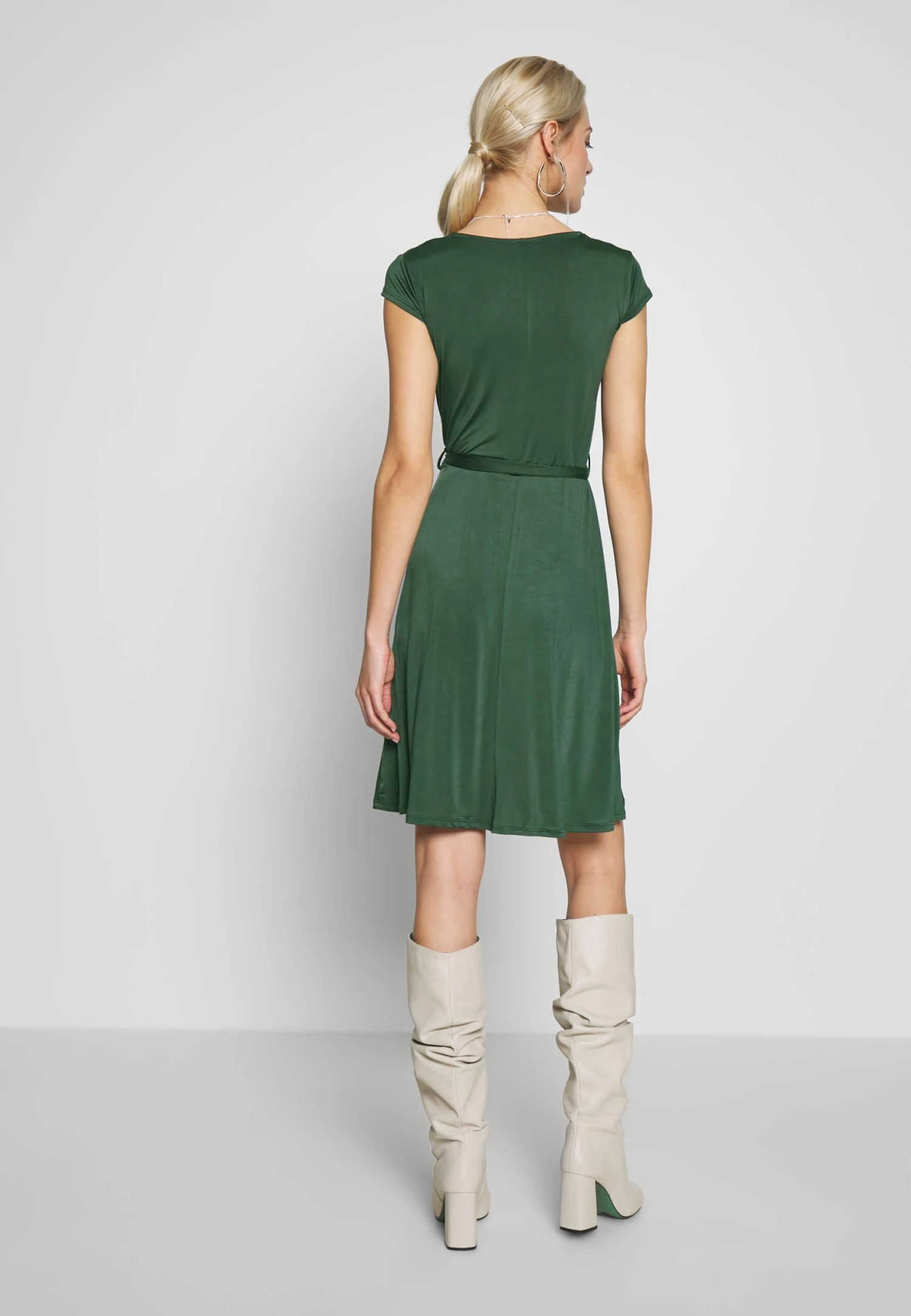 Anna Field Sukienka Z Dżerseju - Scarab - obrazek 3