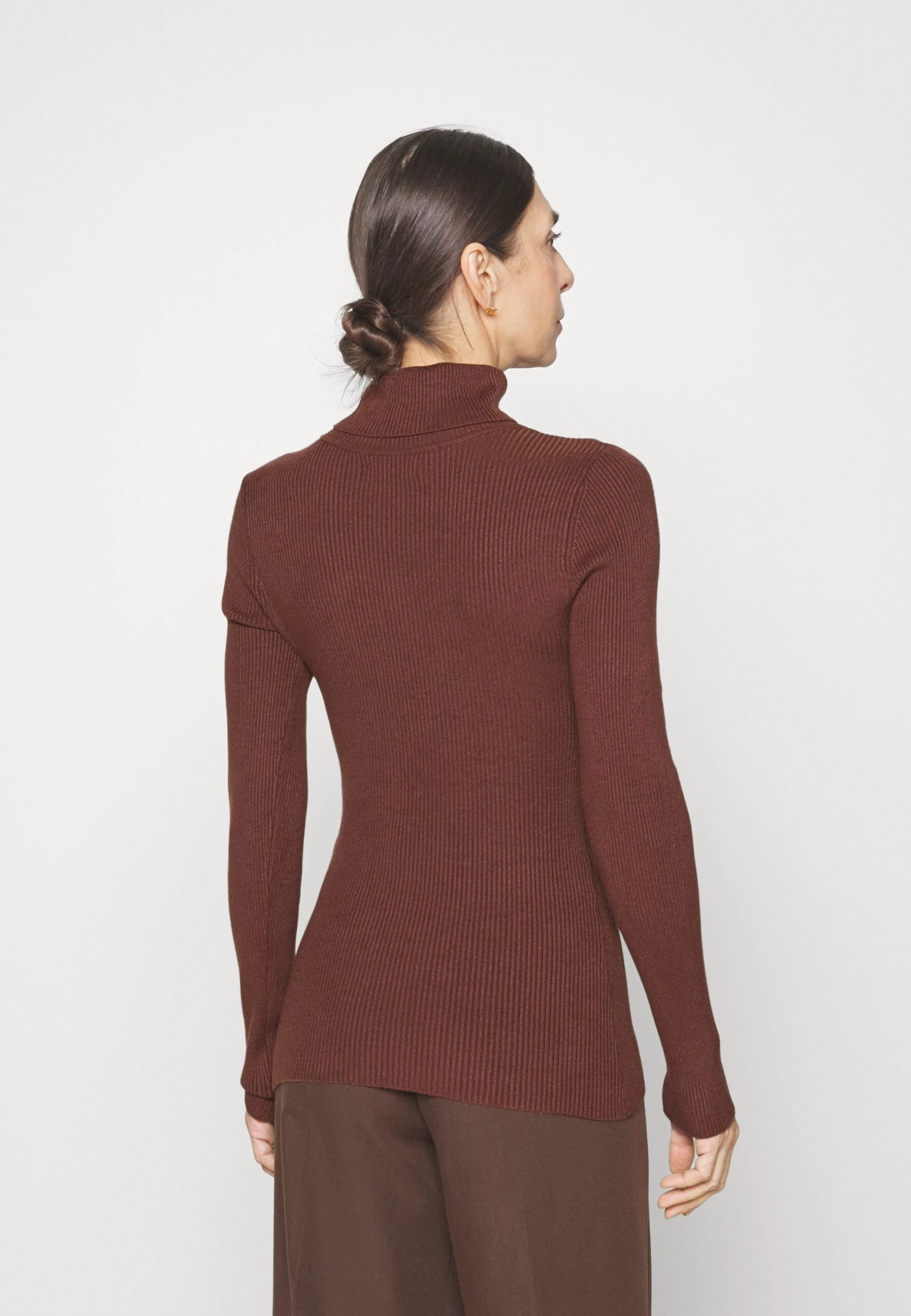 Anna Field Sweter - Dark Brown - obrazek 3