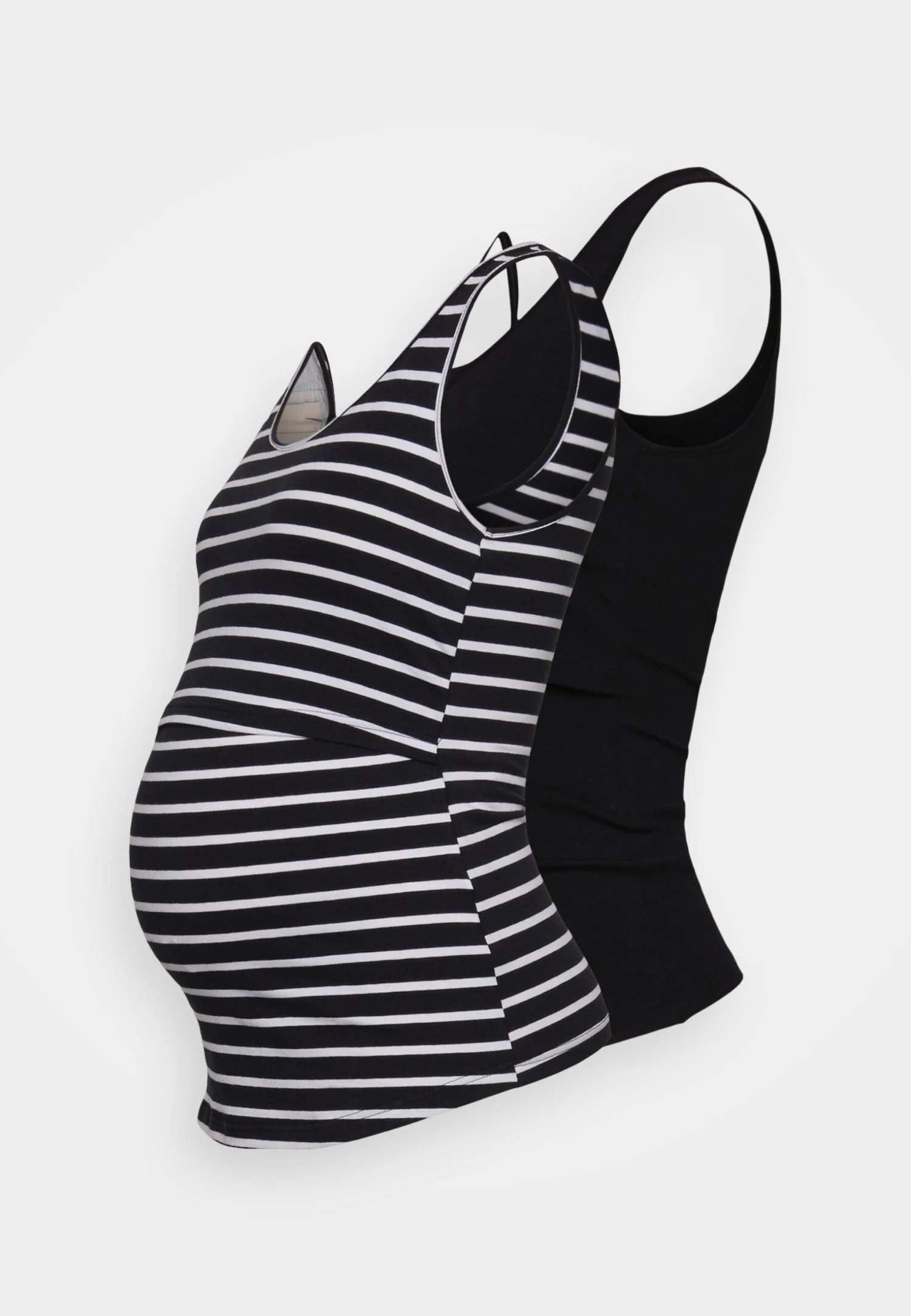 2 PACK - Top - Black/white - obrazek 5