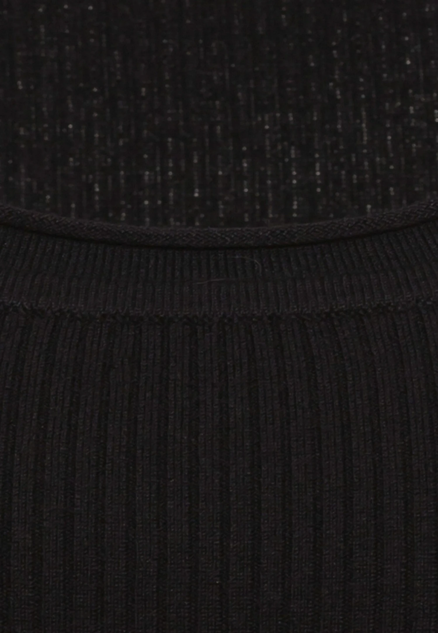 BUTTON DETAIL - Sweter - Black - obrazek 3