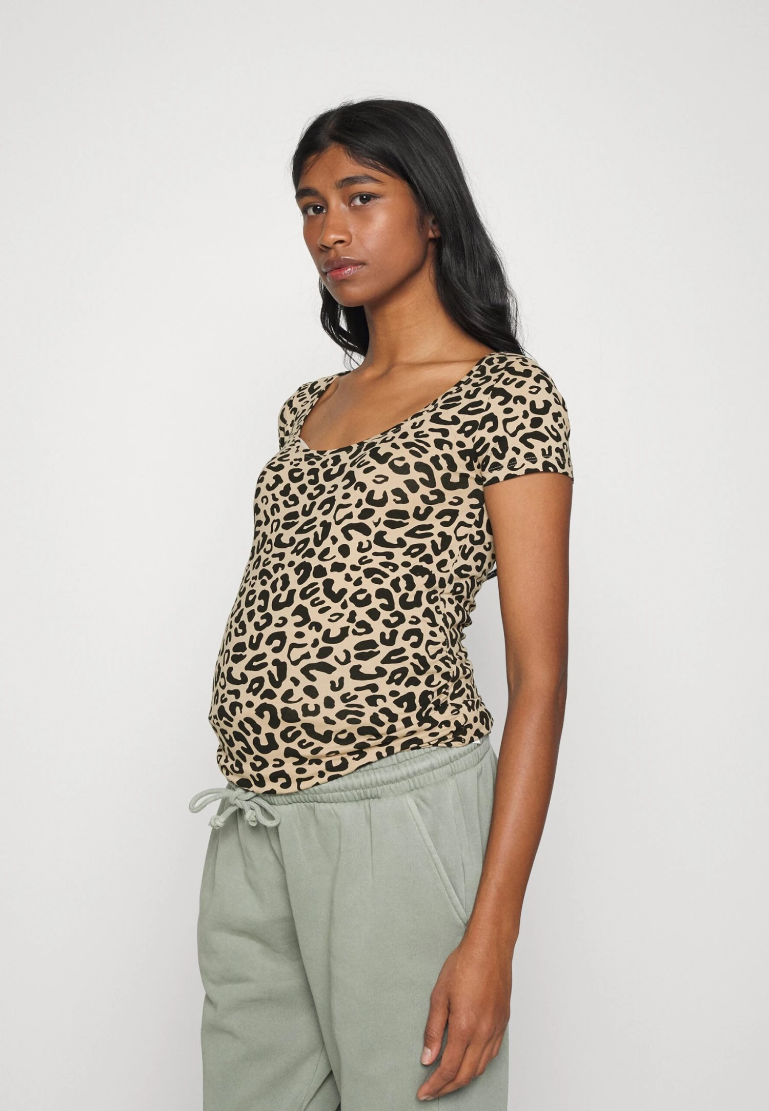 3PACK - T-shirt Z Nadrukiem - Brown/white/multi-coloured - obrazek 2