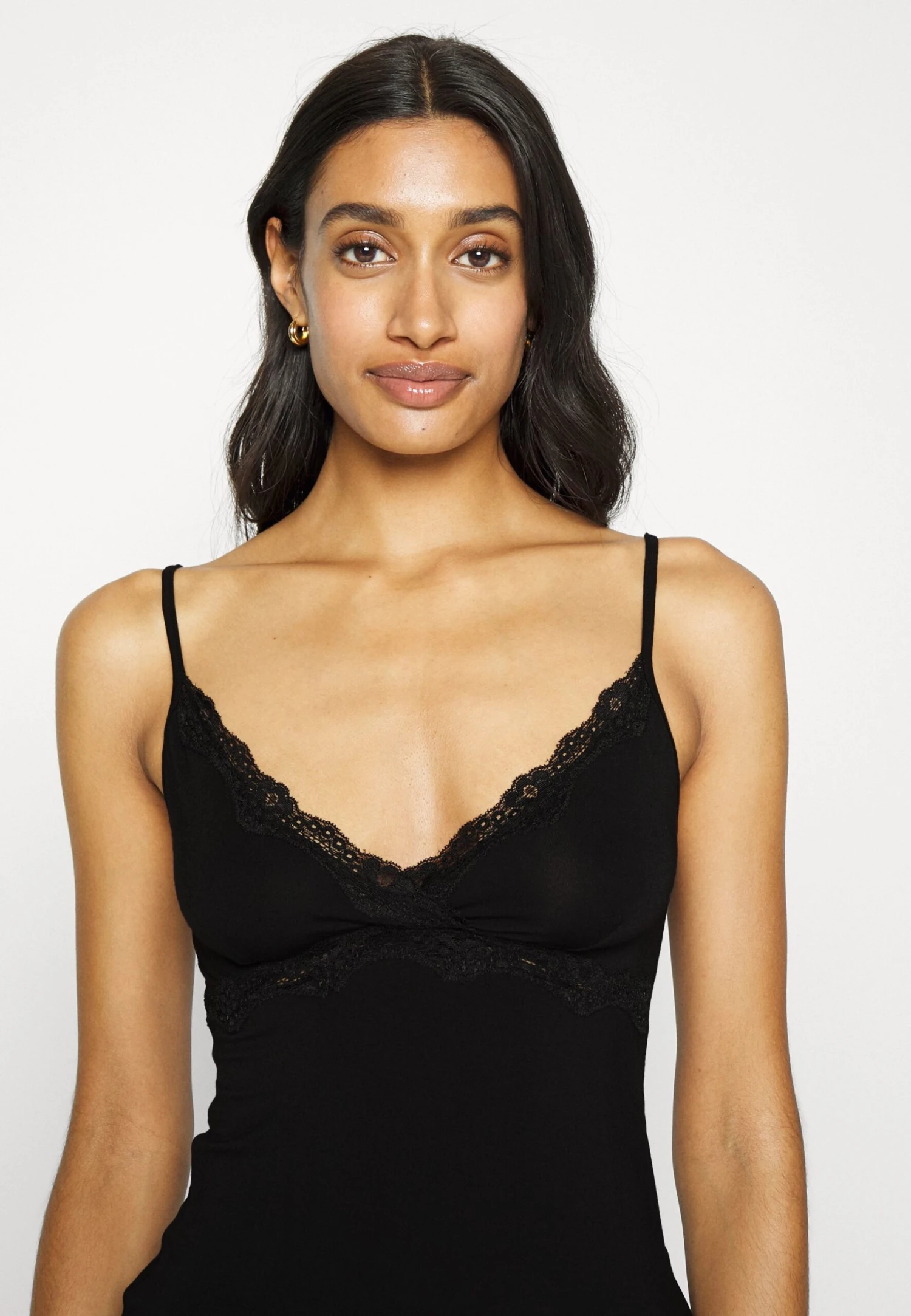 Anna Field 2 PACK - Koszula Nocna - Black/grey - obrazek 5