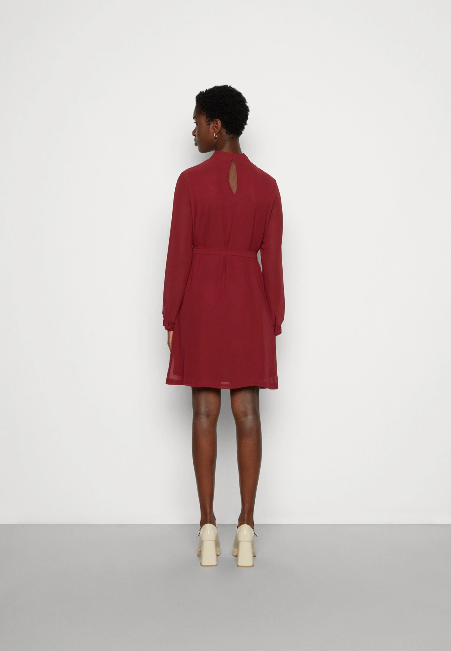 Anna Field Sukienka Letnia - Dark Red - obrazek 3