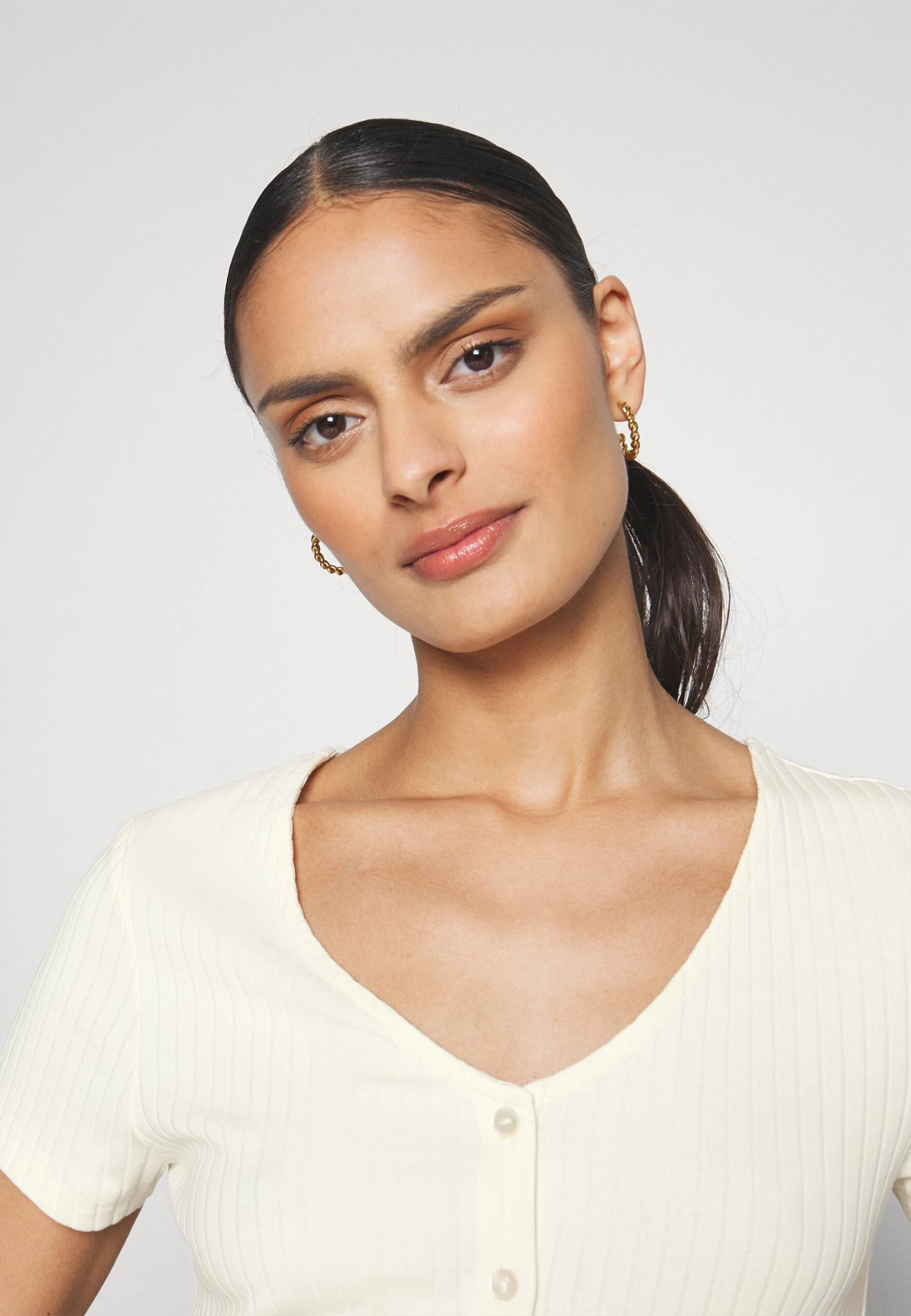 Anna Field Kardigan - 003 - Off-white - obrazek 4