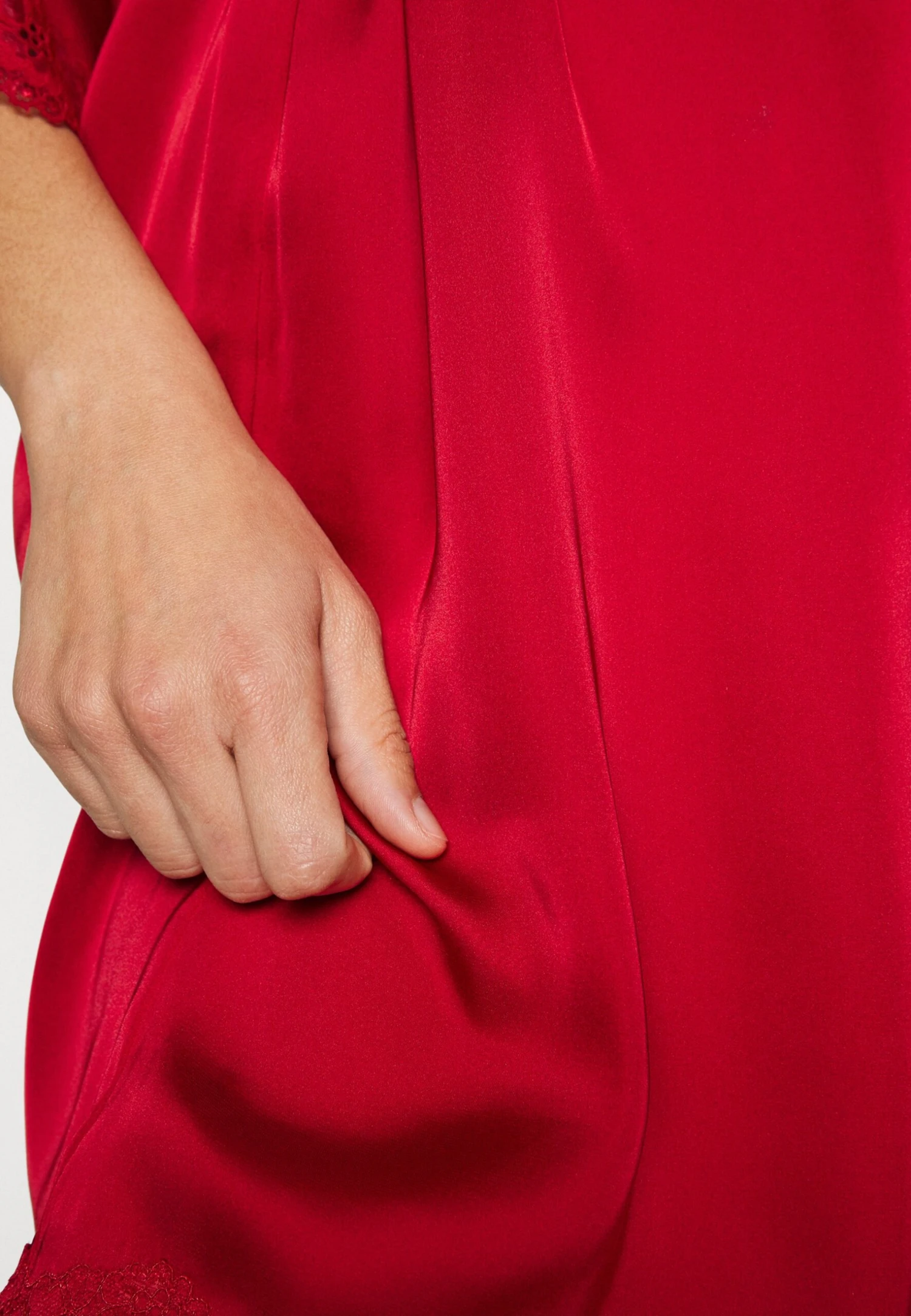 Anna Field Koszula Nocna - Red - obrazek 6