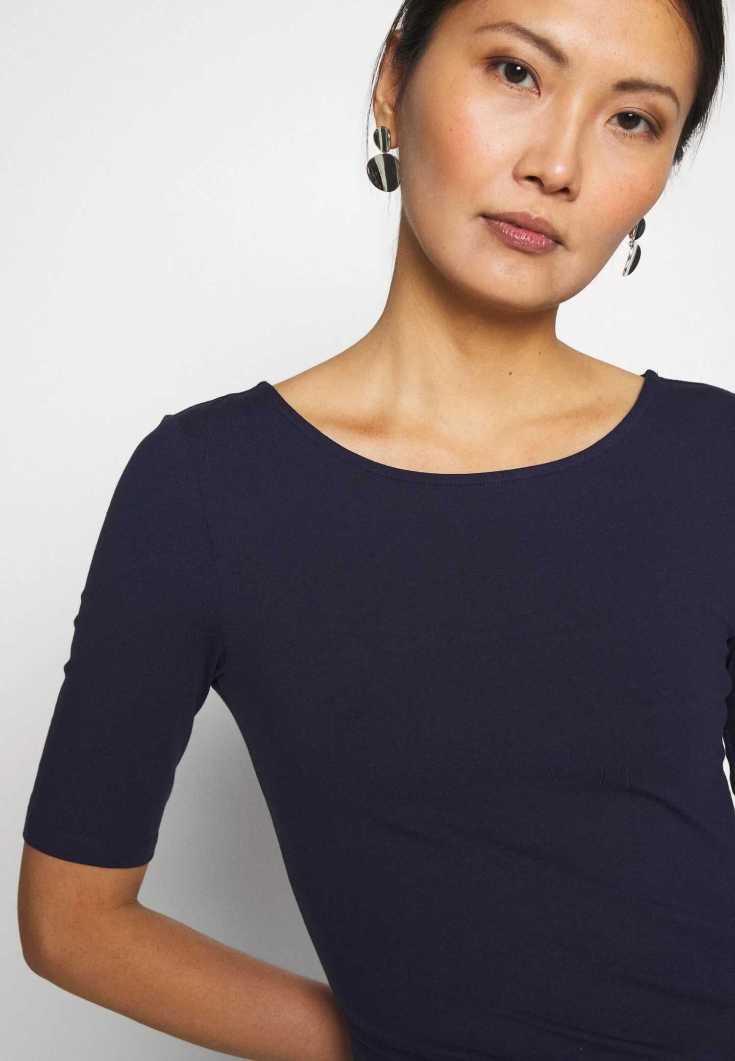 Anna Field T-shirt Basic - Maritime Blue - obrazek 5