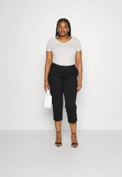 3 PACK - T-shirt Basic - White/dark Yellow/purple