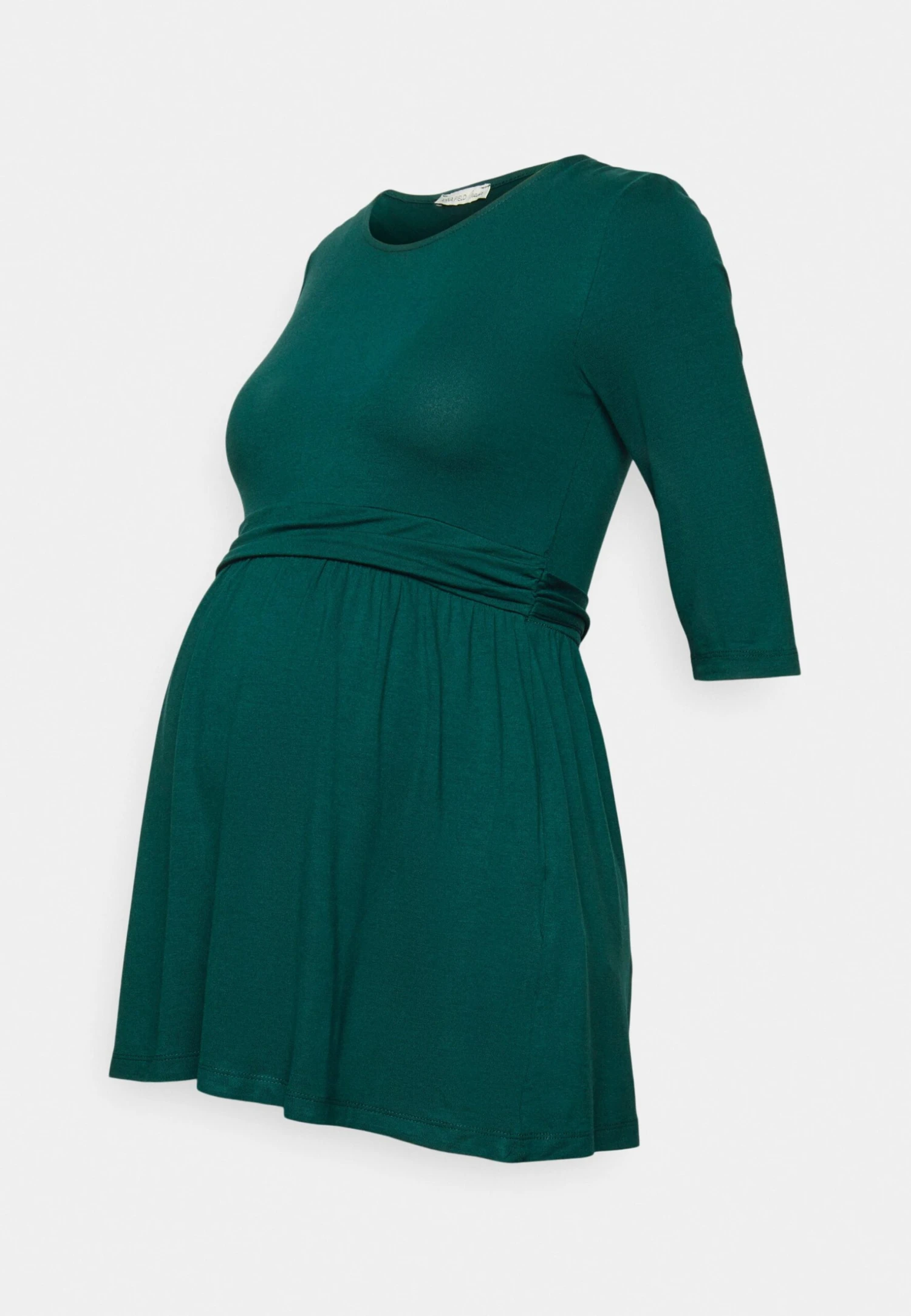 FLARE TOP - Bluzka Z Długim Rękawem - Dark Green - obrazek 4