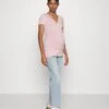 2 PACK - T-shirt Basic - Pink/off-white/multi-coloured