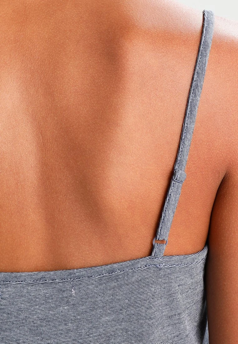 Anna Field SARAH SHORT PJ SET - Piżama - Off-white/dark Blue - obrazek 4