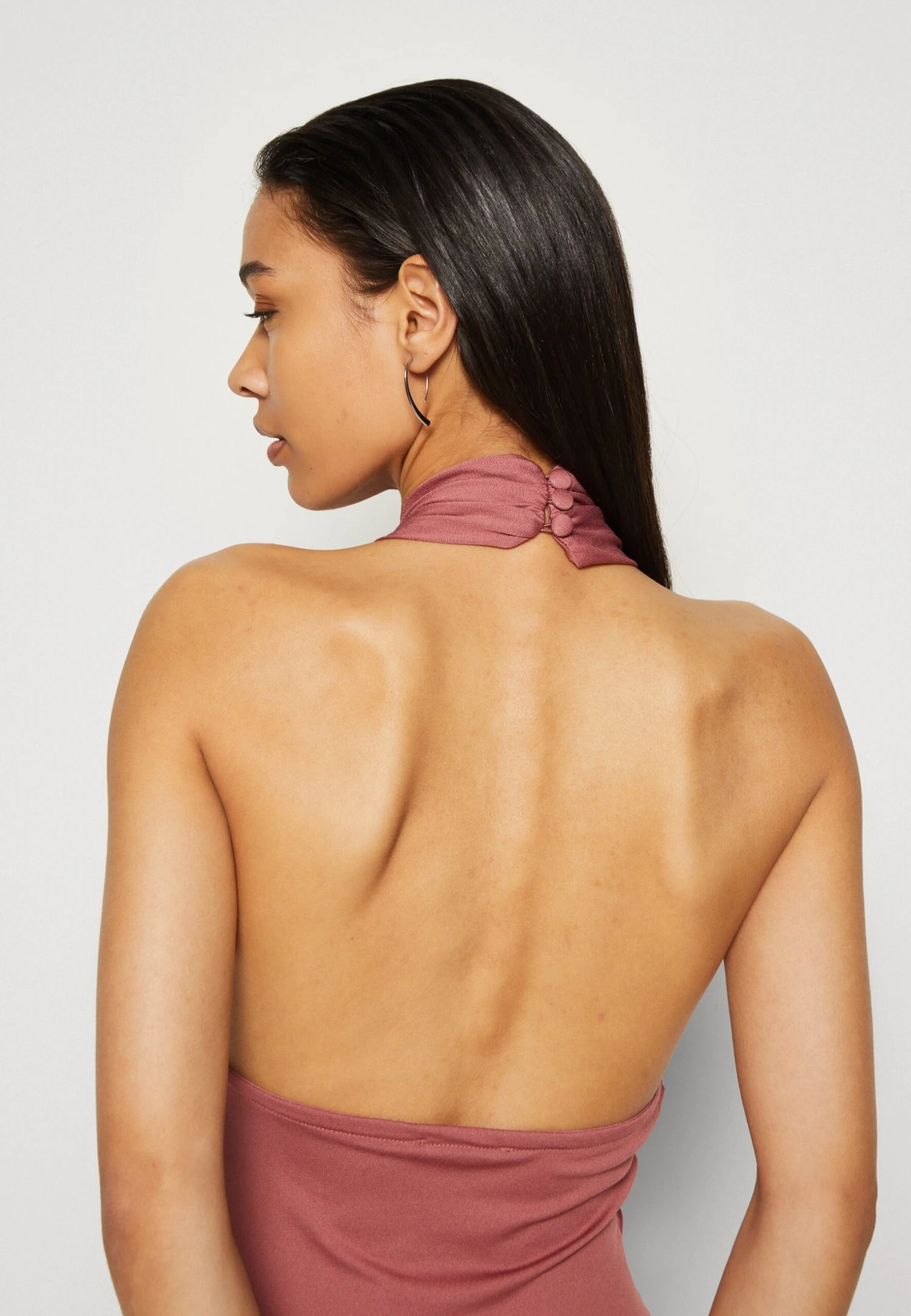 Anna Field Sukienka Z Dżerseju - Pink - obrazek 6