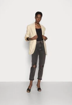 Anna Field 2 PACK - Bluzka Z Długim Rękawem - Black/black