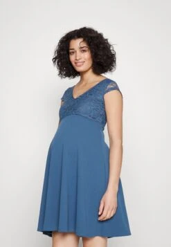 Sukienka Z Dżerseju - Dark Blue