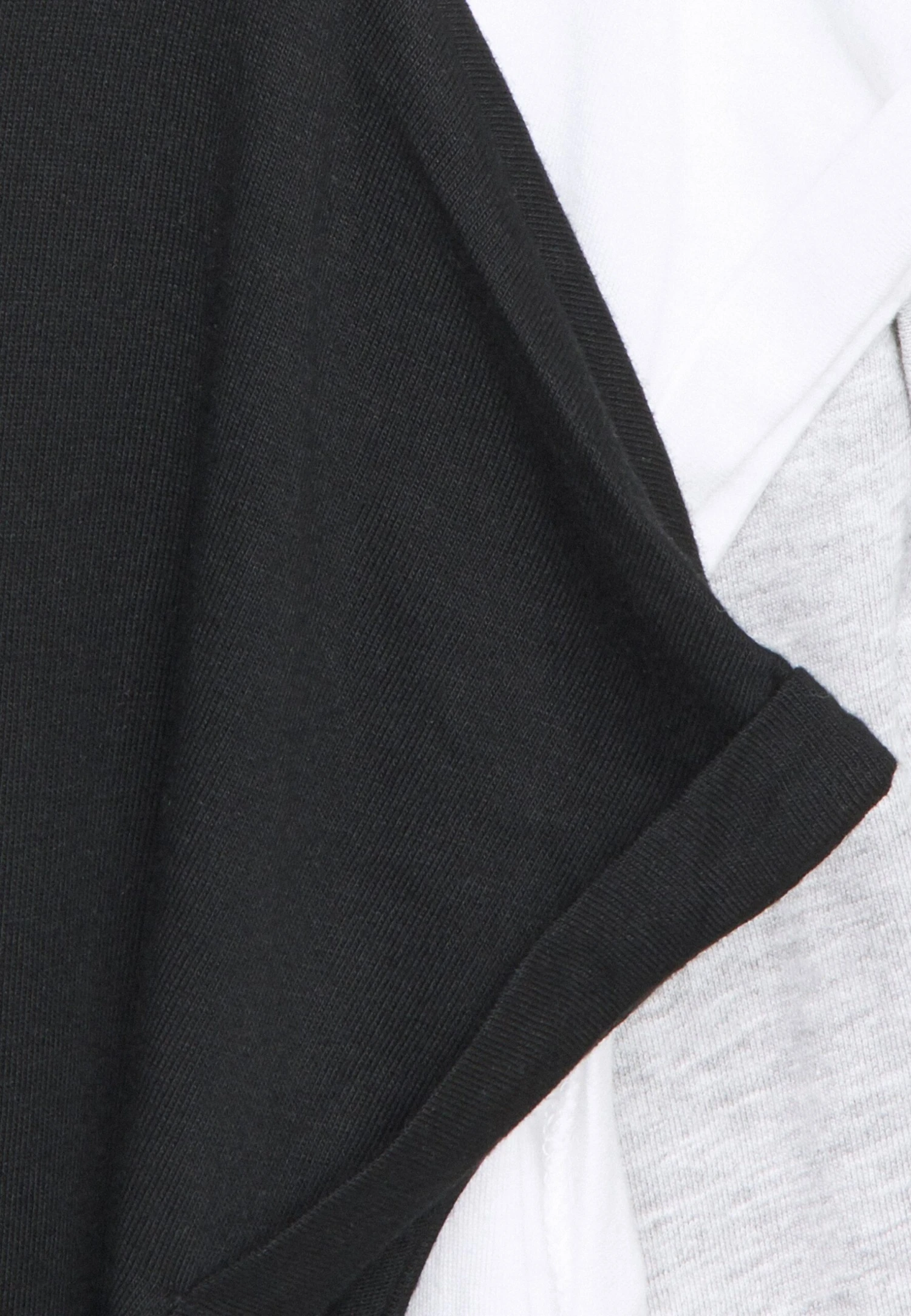 Anna Field 3 PACK - T-shirt Basic - Black/white/mottled Light Grey - obrazek 12