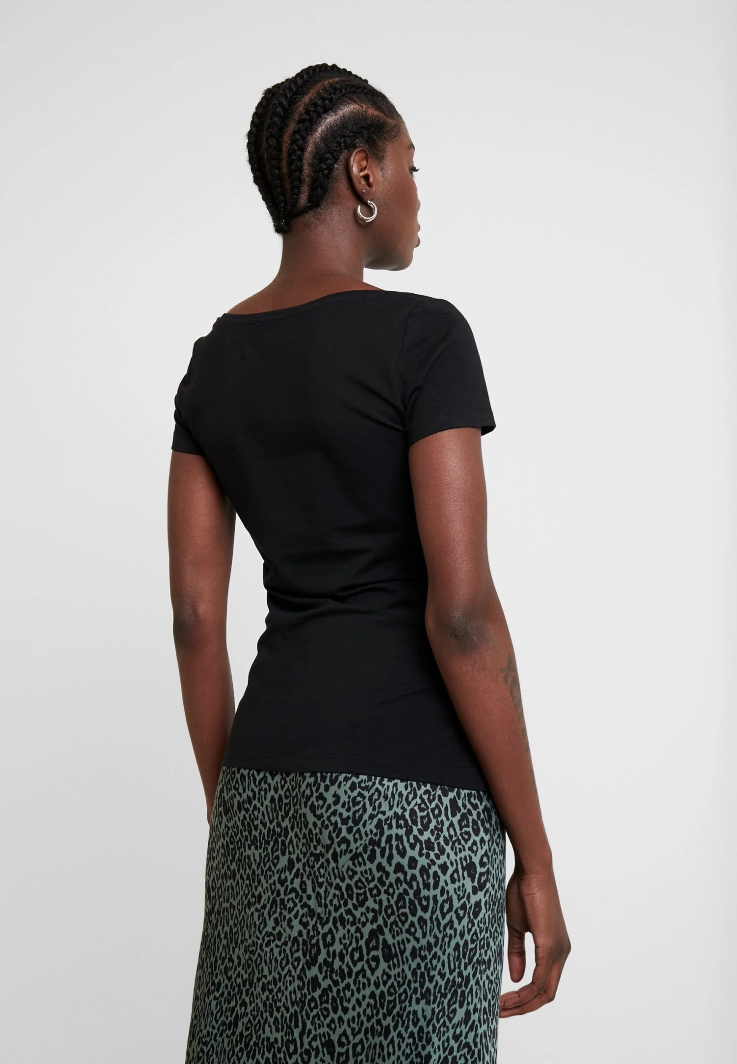 Anna Field 2 PACK - T-shirt Basic - Black - obrazek 4