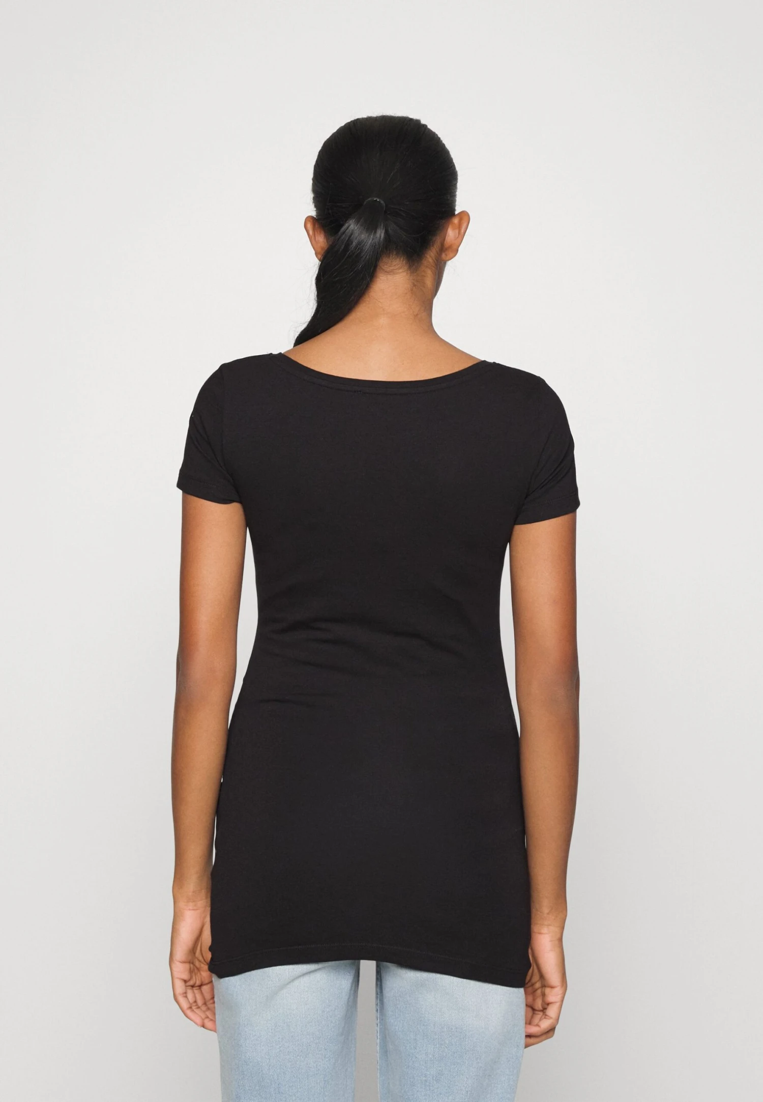 3PACK - T-shirt Z Nadrukiem - White/white /black - obrazek 3