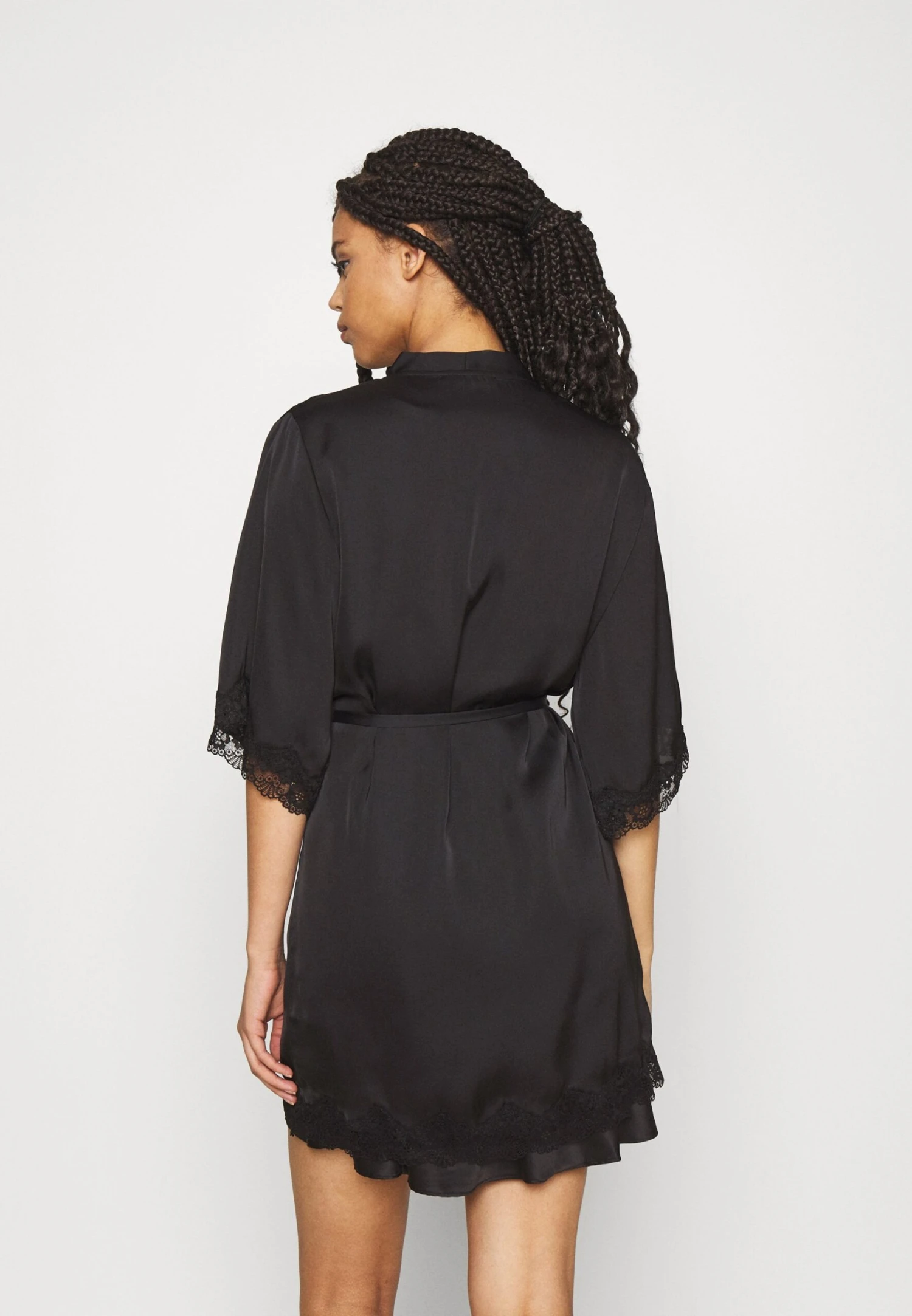 Anna Field Szlafrok - Black - obrazek 3