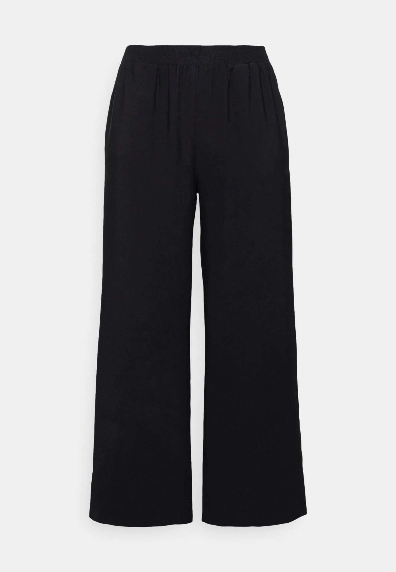 WIDE LEG PANT - Spodnie Materiałowe - Black - obrazek 4