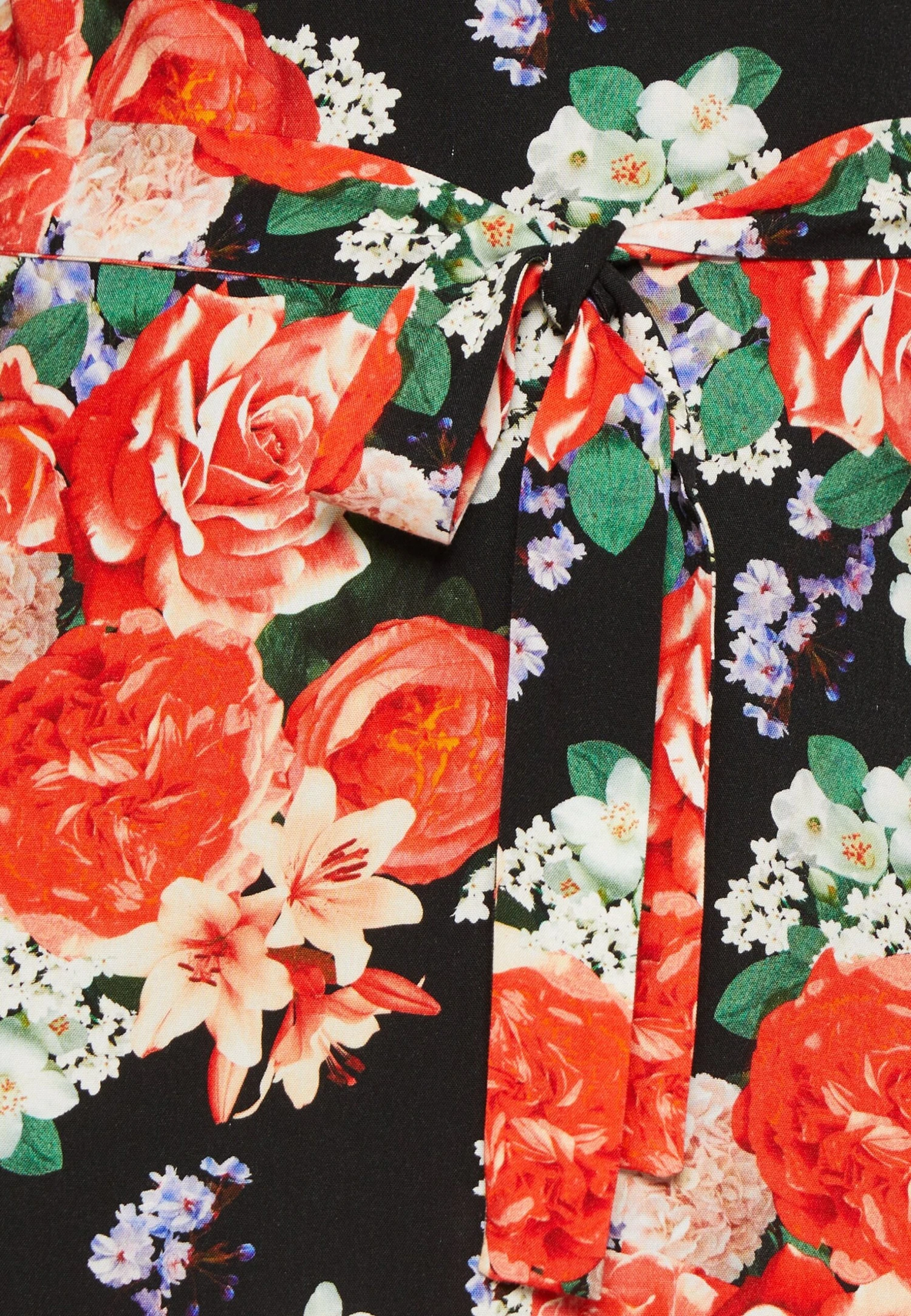 Anna Field Sukienka Letnia - Black/red - obrazek 6