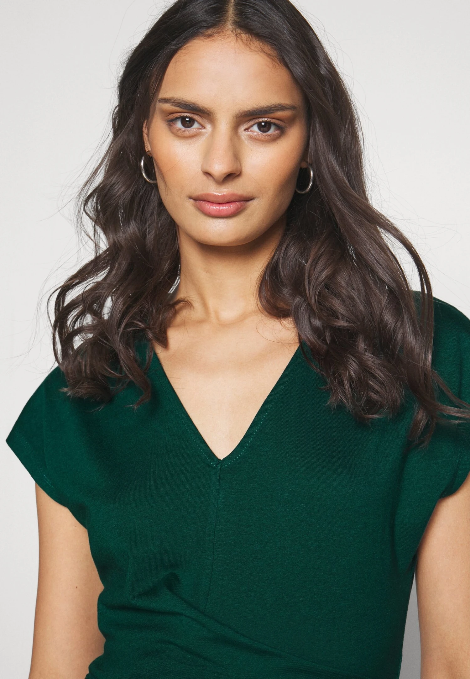 Anna Field WRAP BLOUSE - Bluzka - Dark Green - obrazek 5