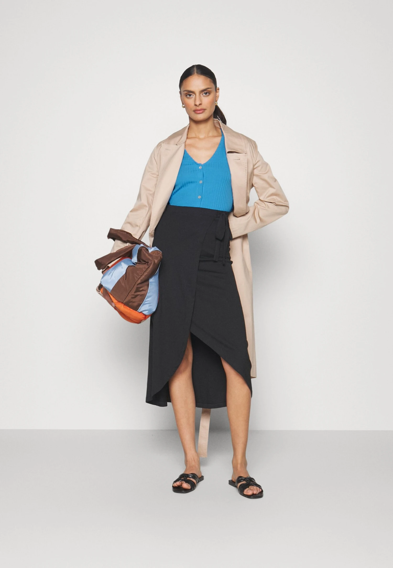 Anna Field Kardigan - Blue - obrazek 2