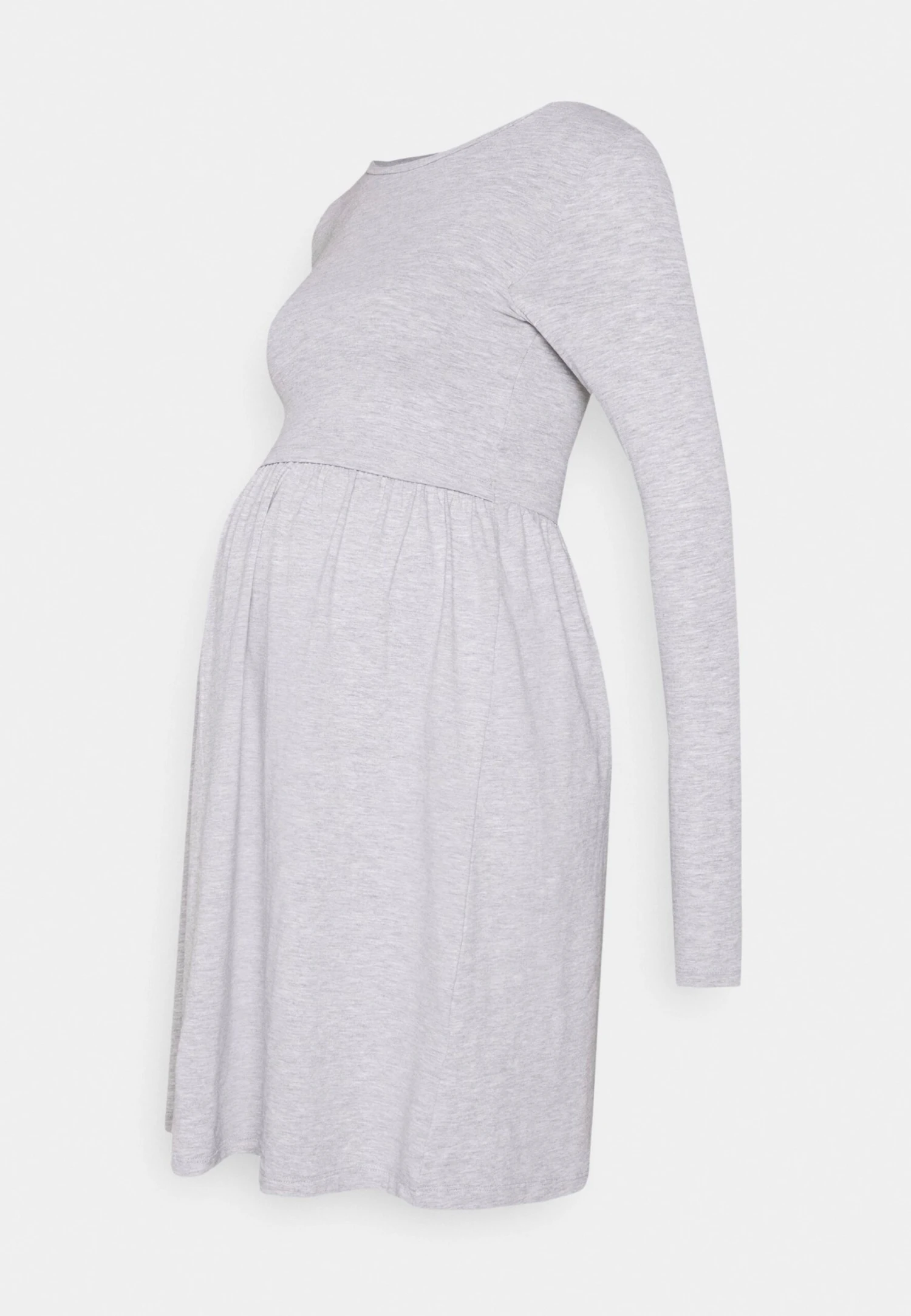 NURSING - Jersey Dress - Sukienka Z Dżerseju - Grey - obrazek 5