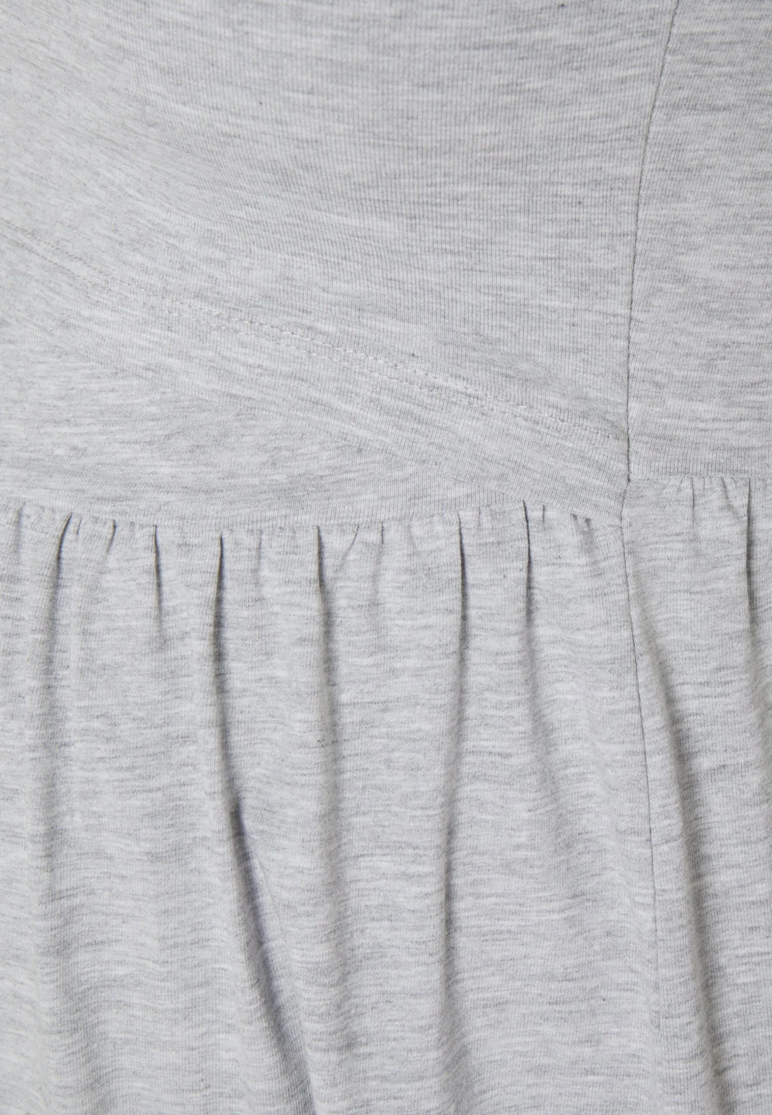 NURSING - Sukienka Z Dżerseju - Light Grey - obrazek 3