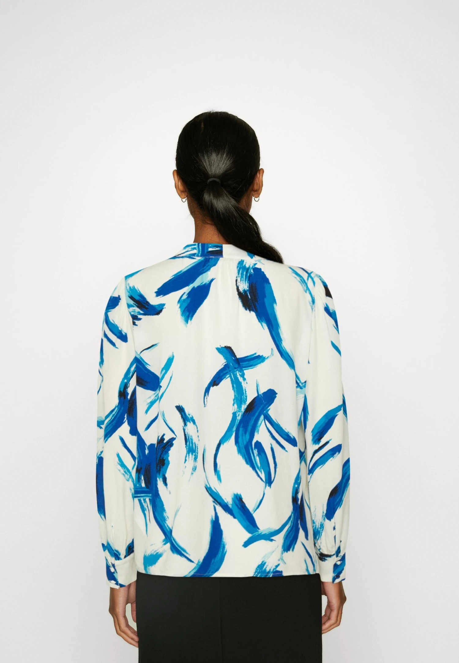 Anna Field Koszula - White, Blue - obrazek 3