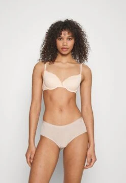 Anna Field 3 PACK - Biustonosz Z Fiszbiną - Nude - 916_black - 802_pink - 402