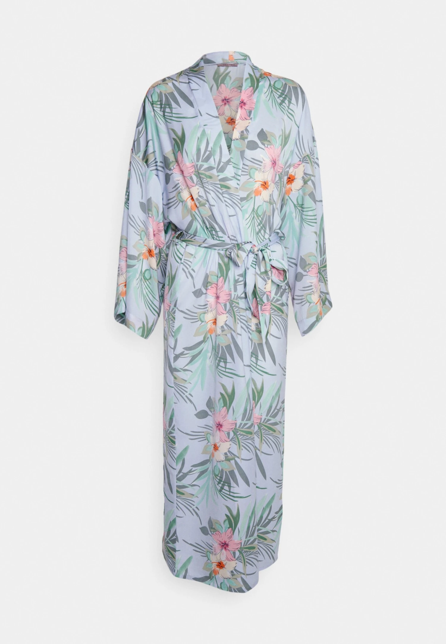 Anna Field FLORAL ROBE - Szlafrok - Blue - obrazek 5