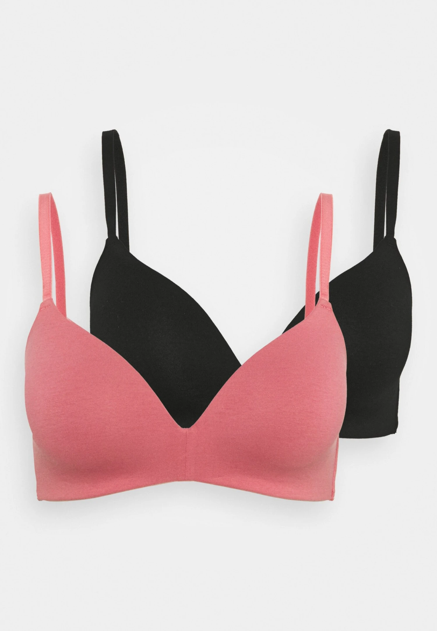 Anna Field 2PP GEORGIA BRA - Biustonosz Bezszwowy - Pink/black - obrazek 5