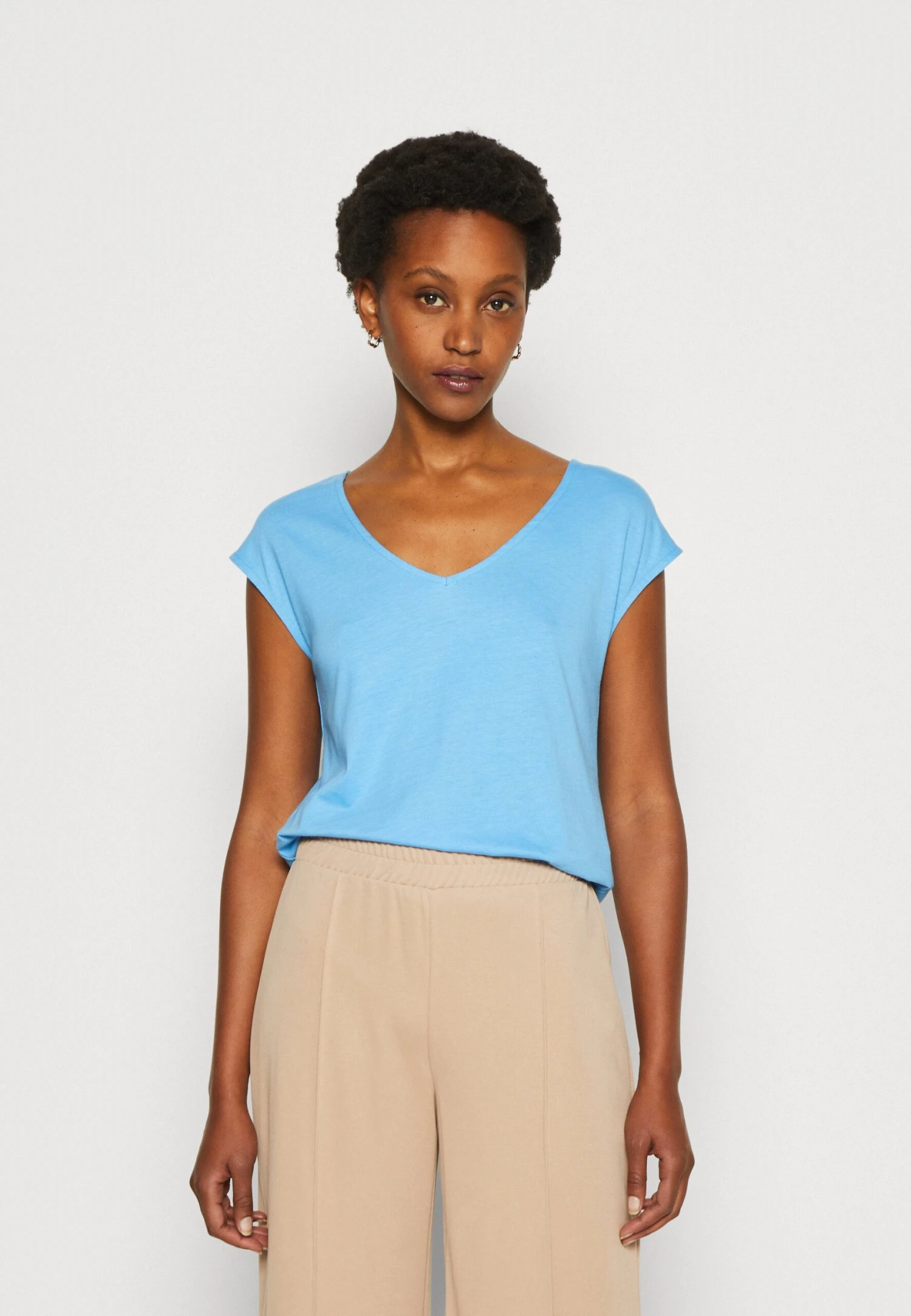 Anna Field T-shirt Basic - Blue